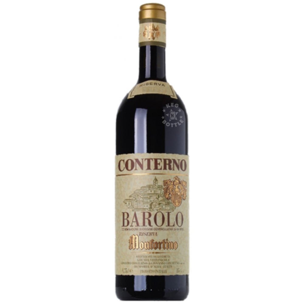 Giacomo Conterno Barolo Monfortino Riserva Italian red wine bottle 750ml