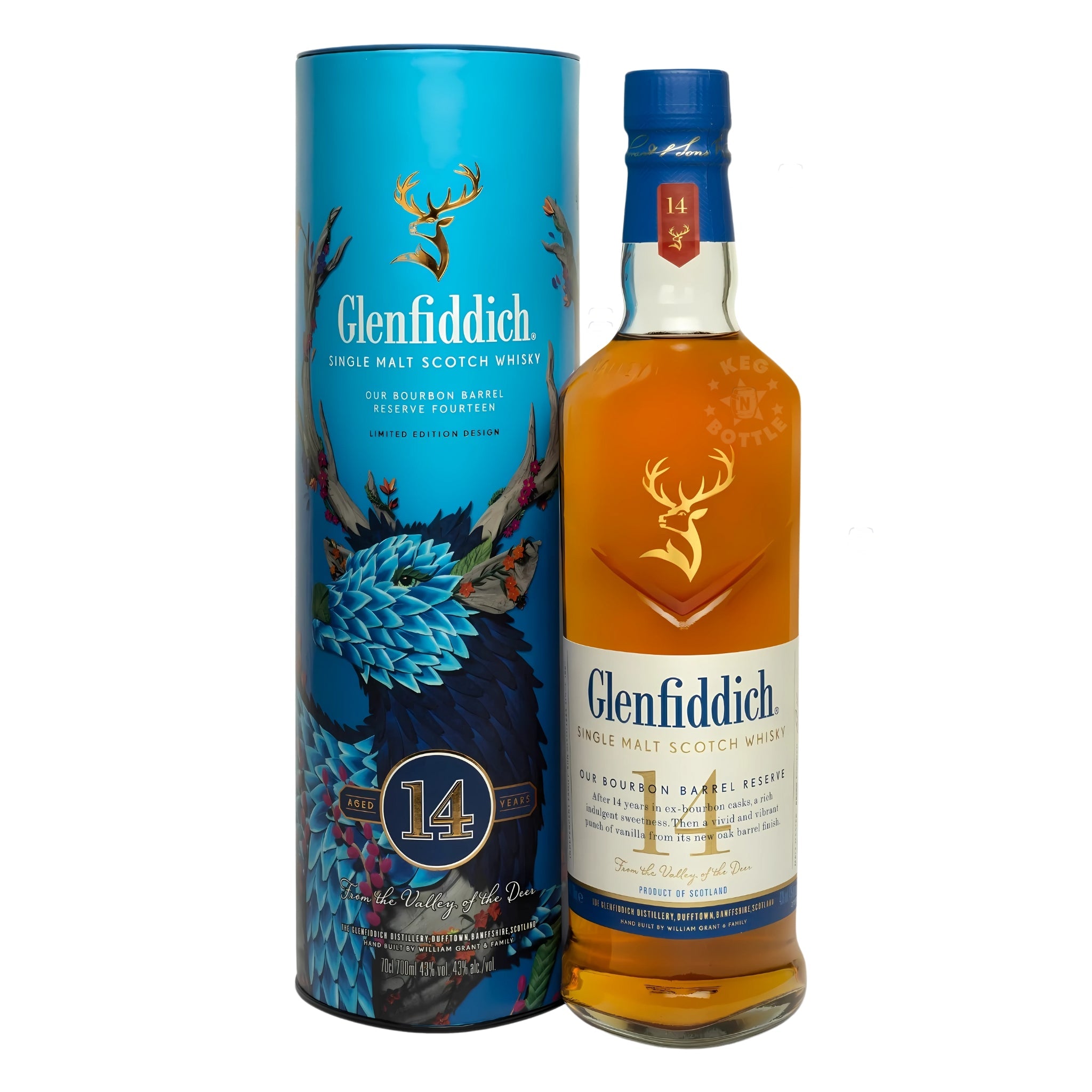Glenfiddich 14 Year Bourbon Barrel Reserve Limited Edition 750 Ml glenfiddich-14-year-bourbon-barrel-reserve-limited-edition-750-ml