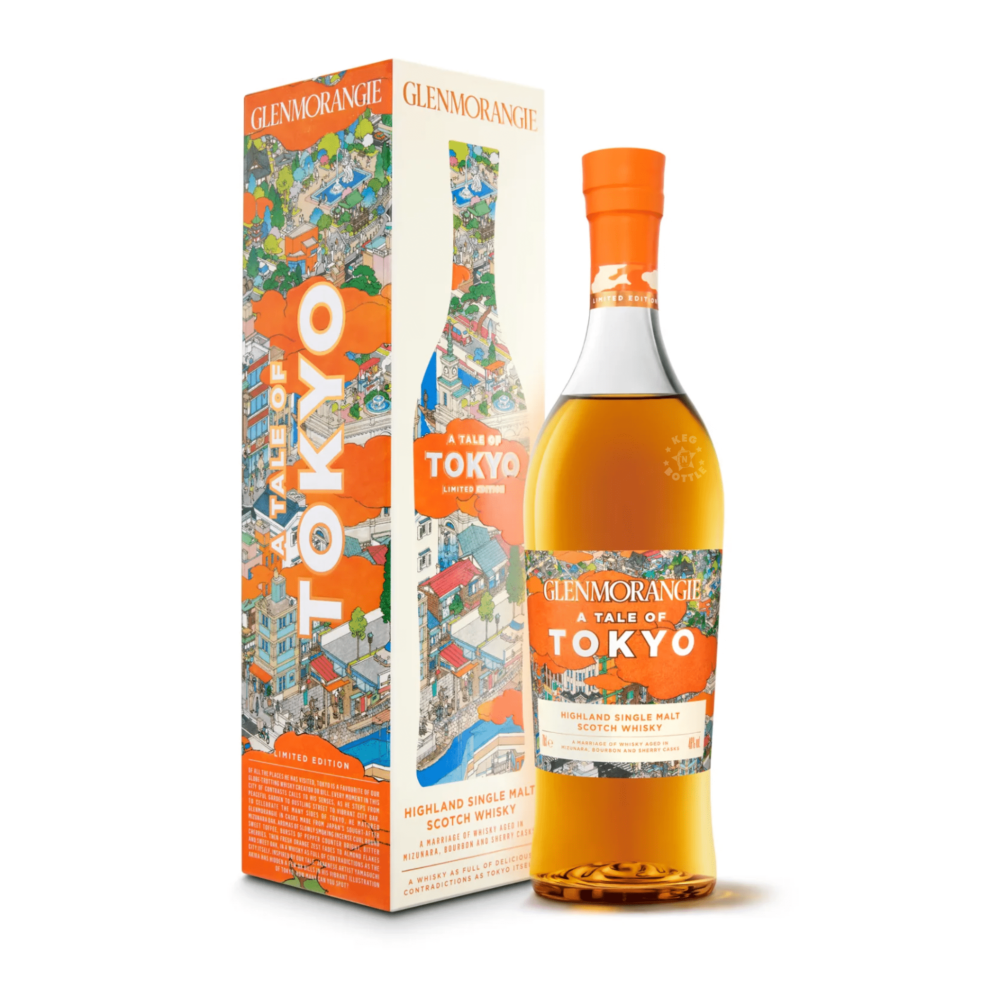 Glenmorangie A Tale of Tokyo Single Malt Scotch Whisky (750 ml) | Keg N Bottle