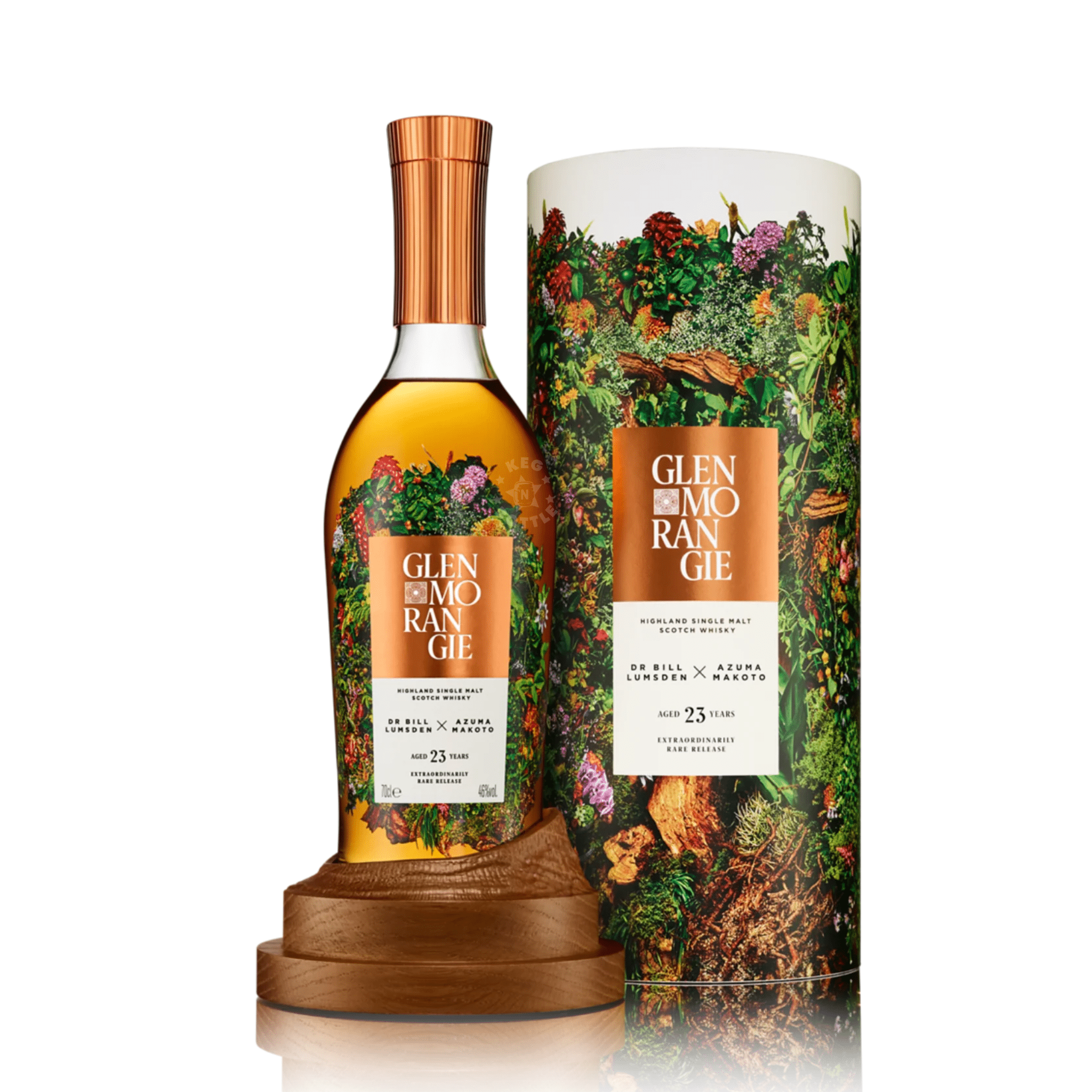 Glenmorangie Dr Bill Lumsden X Azuma Makoto 23 Year Single Malt (750 ml) - Keg N Bottle
