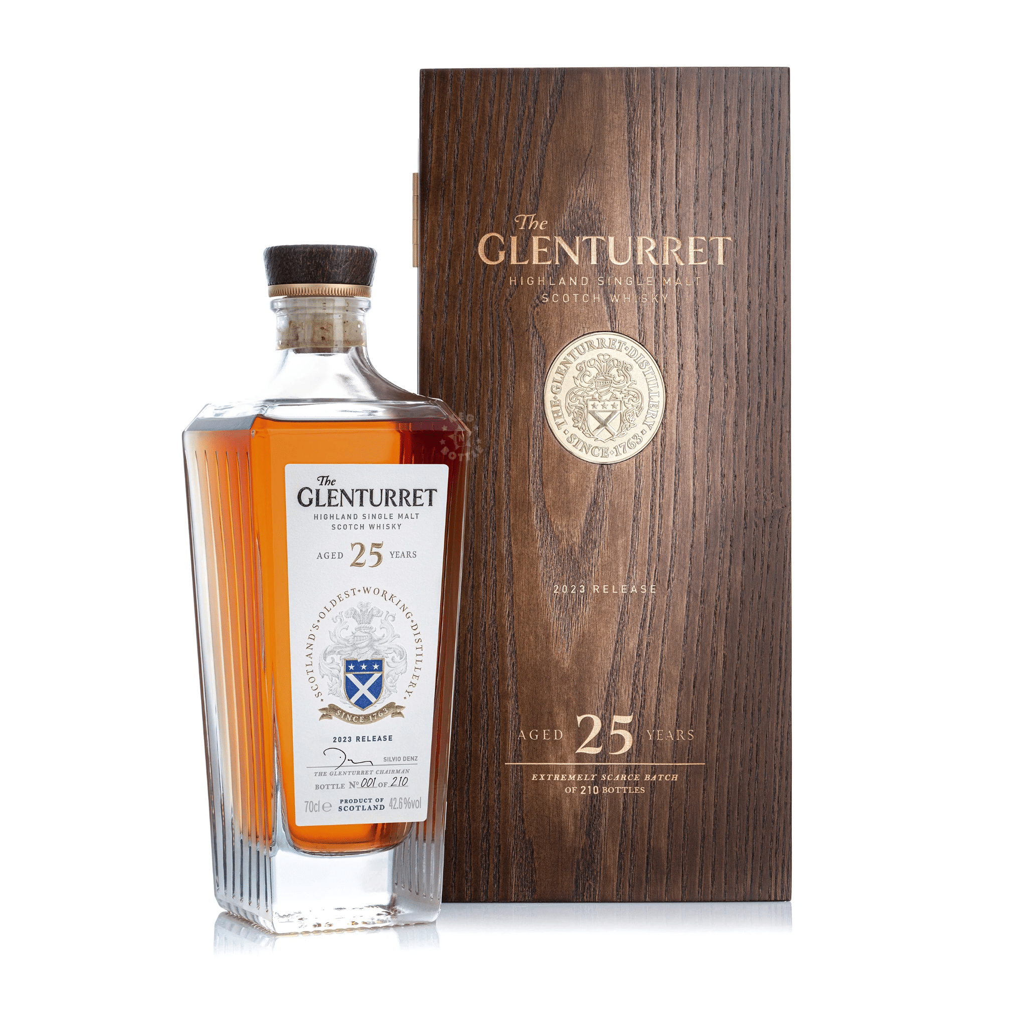 Glenturret 25 Year Highland Single Malt Scotch Whiskey (750 ml) - Keg N Bottle