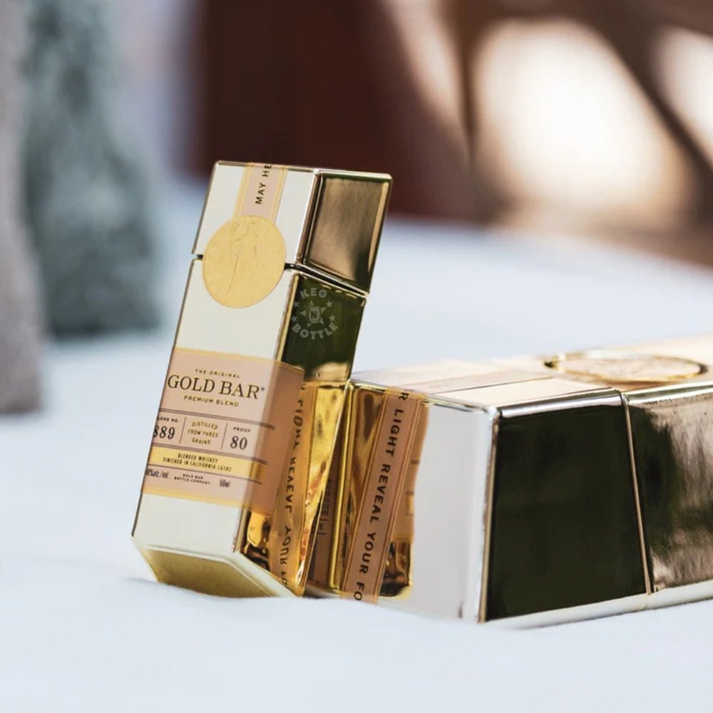 Gold Bar Blended Whiskey California Cask Finish - 3 Pack (50 ml each) | Keg N Bottle