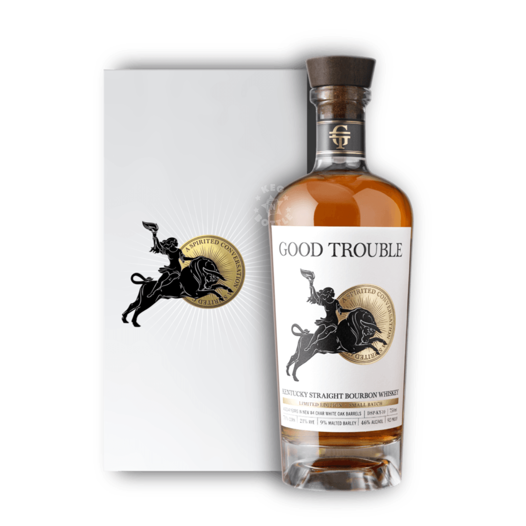 Good Trouble Kentucky Straight Bourbon Whiskey (750 ml) - Keg N Bottle