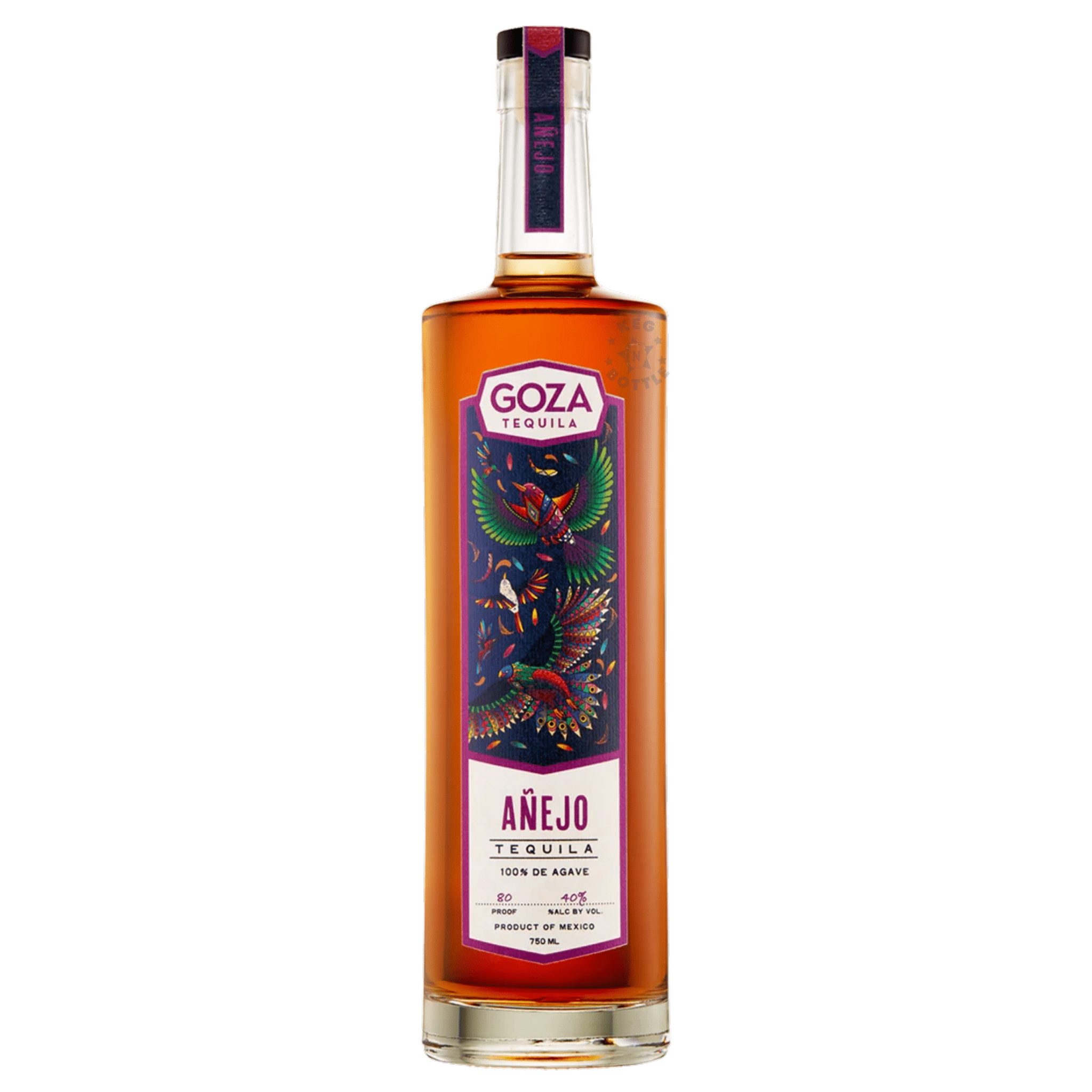 Goza Tequila Anejo (750 ml) - Keg N Bottle