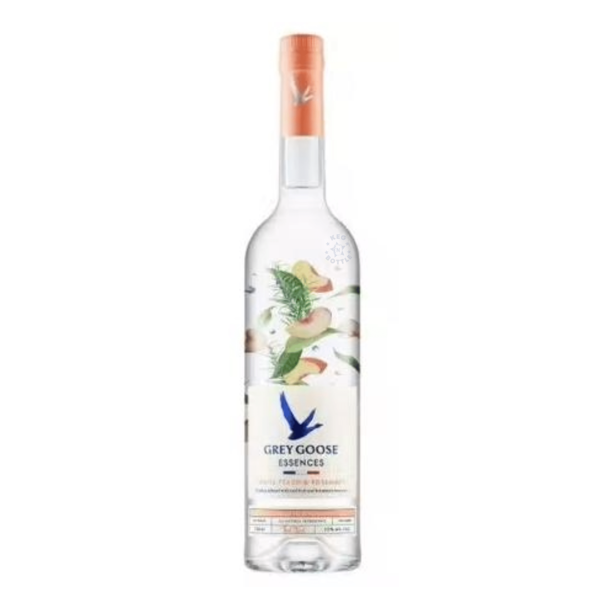 Grey Goose Essence White Peach & Rosemary Vodka (750 ml) - Keg N Bottle