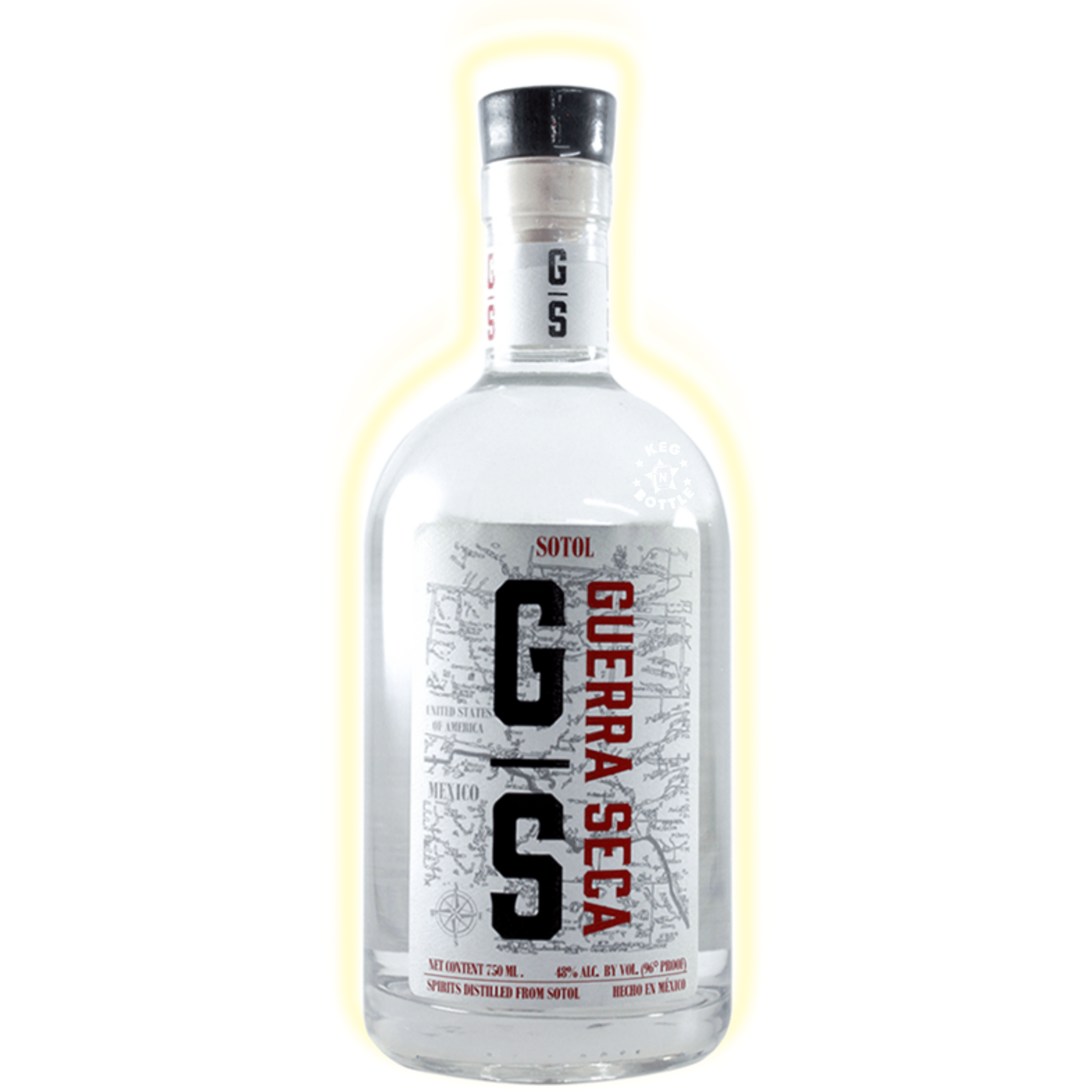 Guerra Seca Sotol (750 ml) | Keg N Bottle