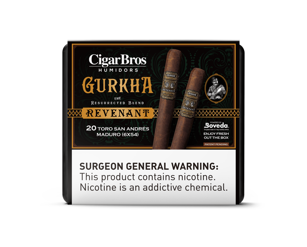 Gurkha Premium Cigars Set + Personal Humidor by CigarBros | Keg N Bottle