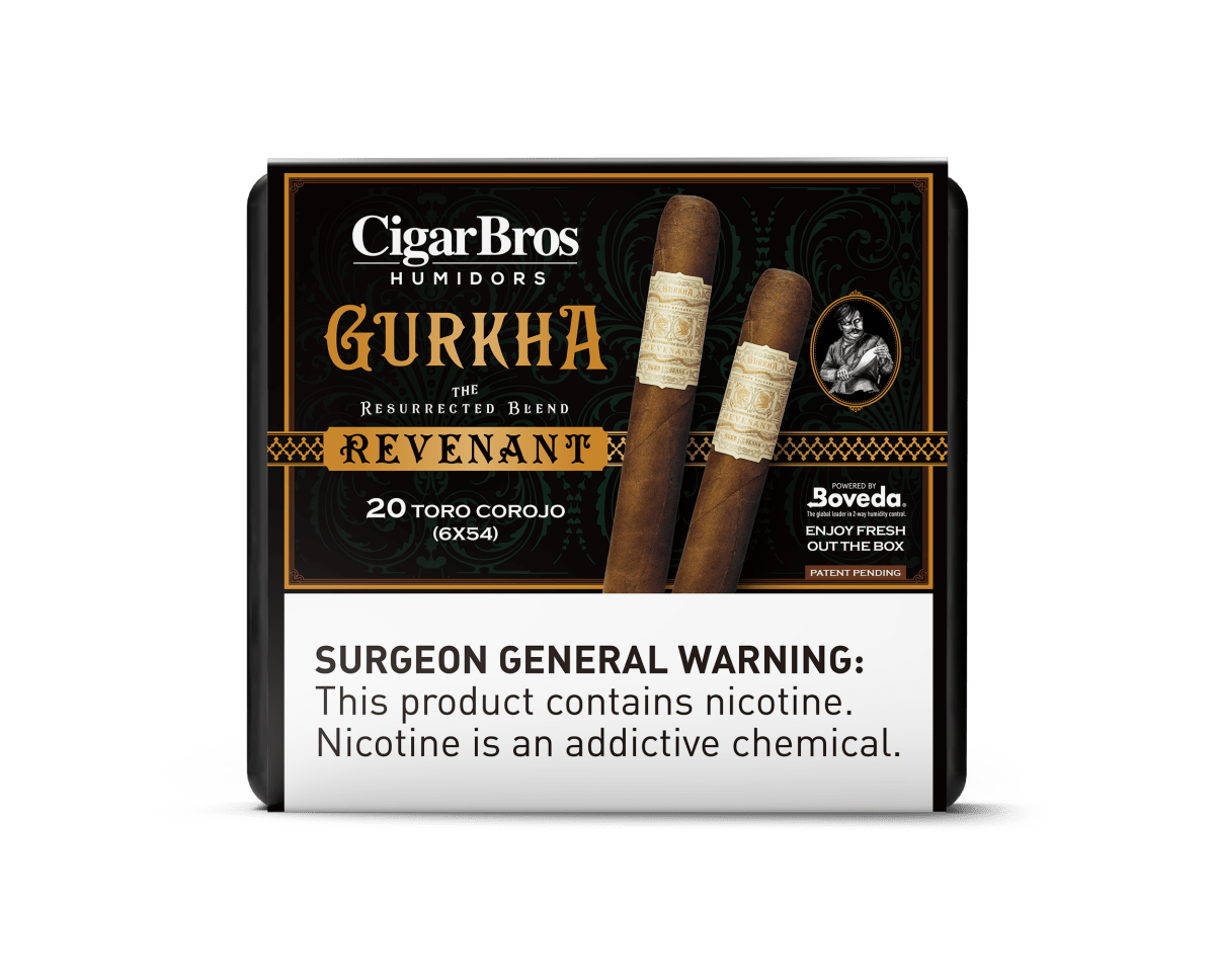 Gurkha Premium Cigars Set + Personal Humidor by CigarBros | Keg N Bottle
