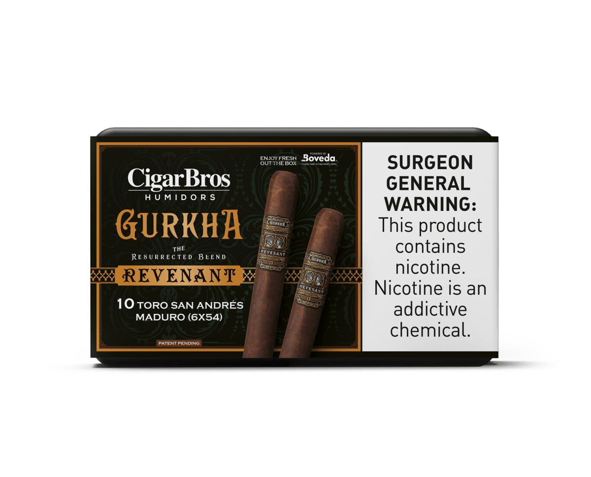 Gurkha Premium Cigars Set + Personal Humidor by CigarBros | Keg N Bottle