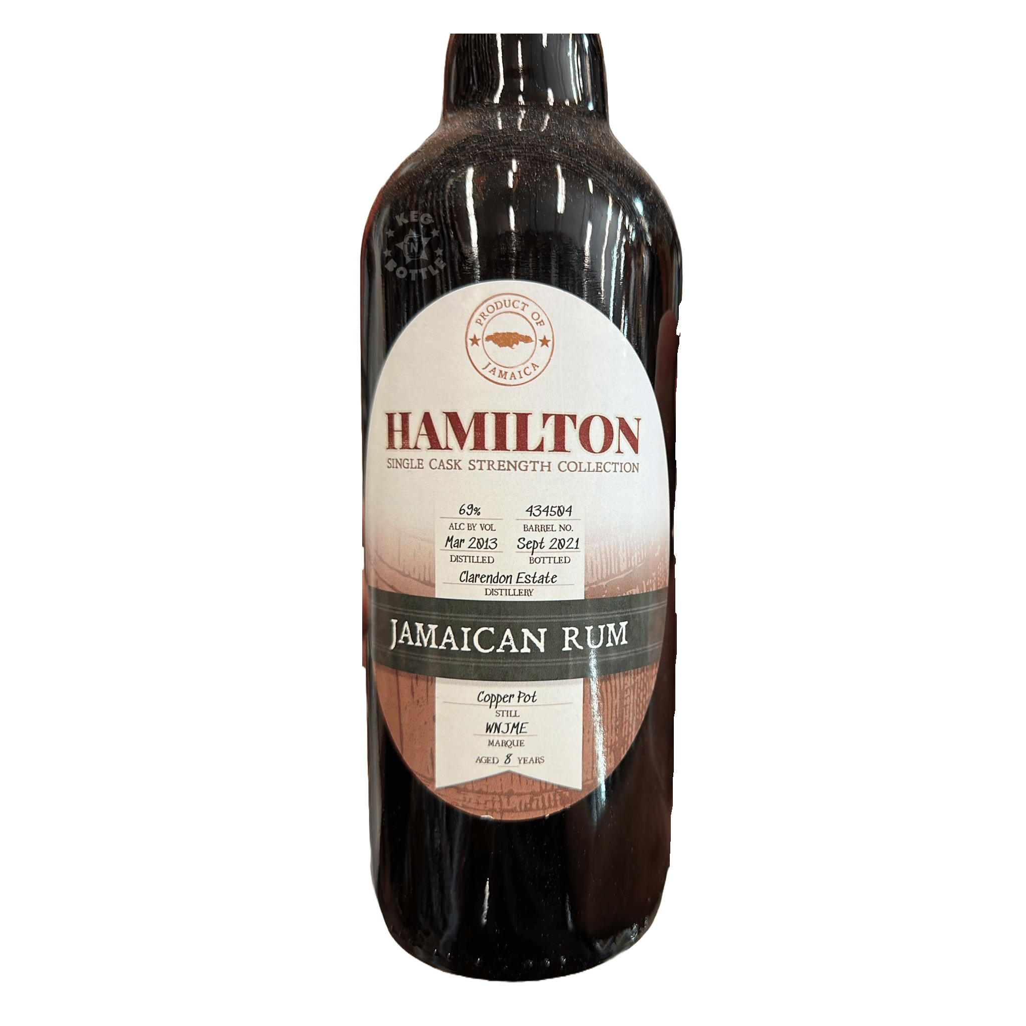 Hamilton Jamaican Copper Pot Still Rum (750 ml) - Keg N Bottle
