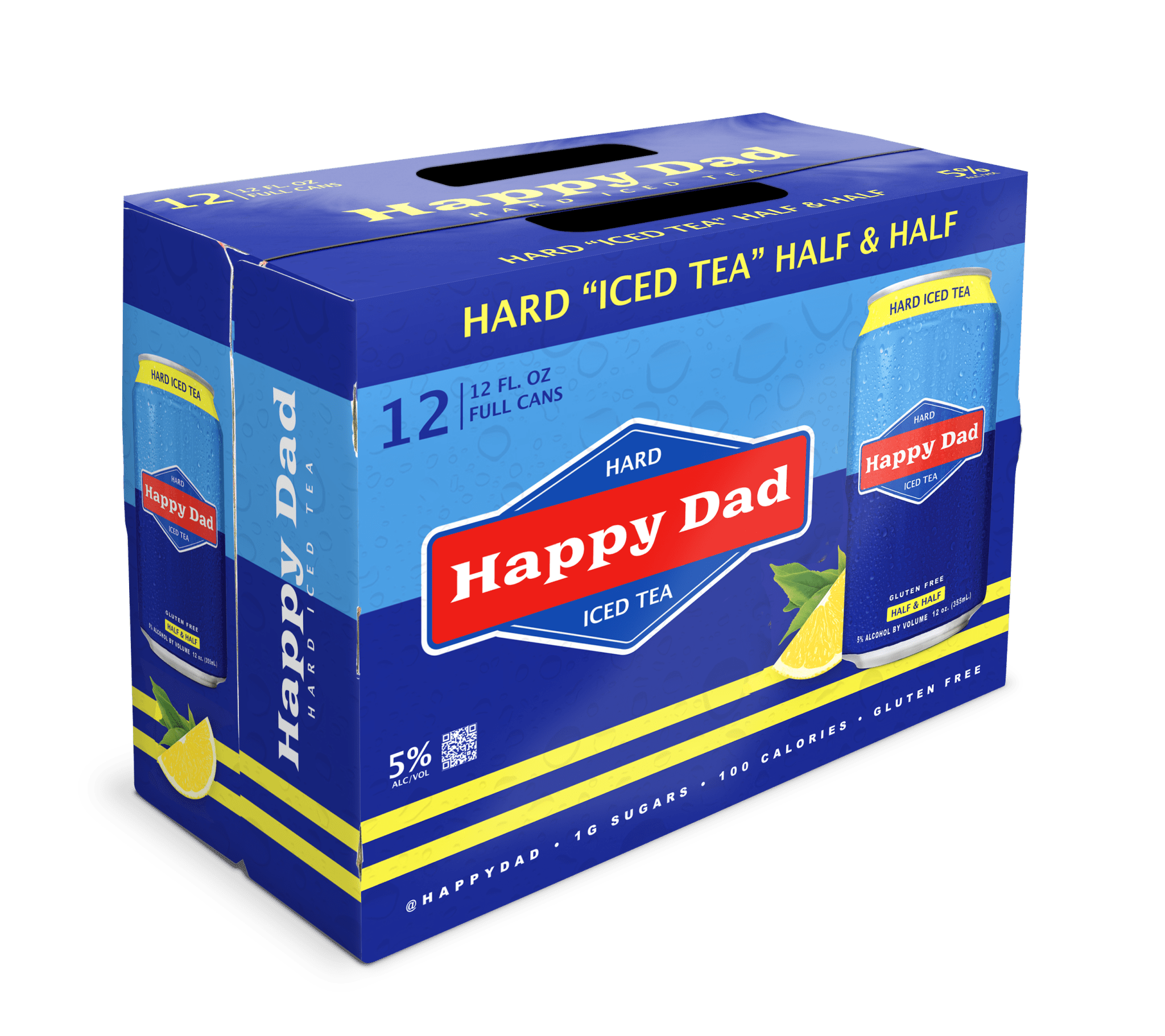 Happy Dad Hard Ice Tea Half and Half (12 Pack) | Keg N Bottle
