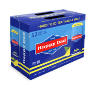 Happy Dad Hard Ice Tea Half and Half (12 Pack)
