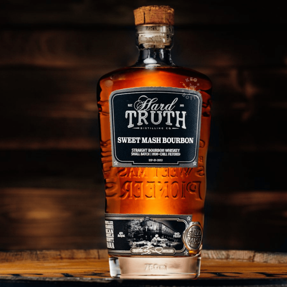 Hard Truth Sweet Mash Bourbon 90 Proof 750mL bottle 4