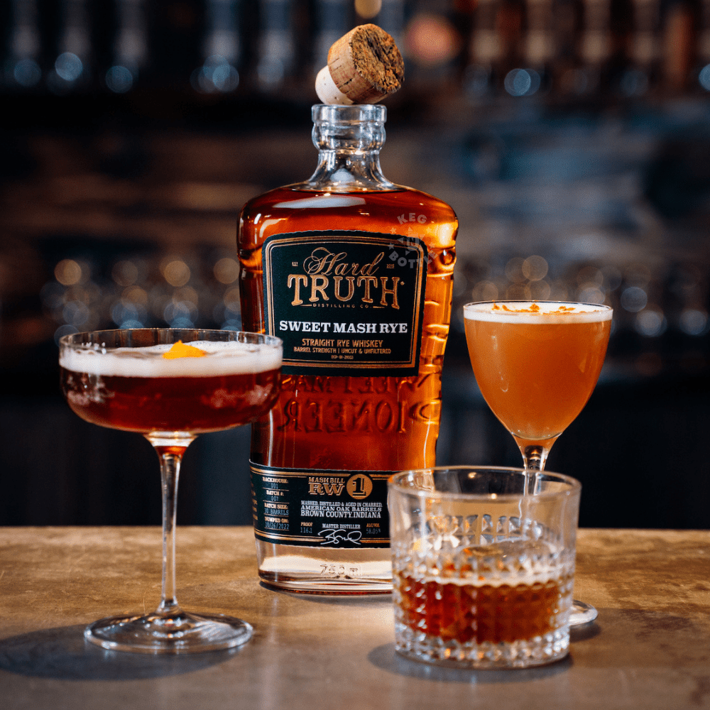 Hard Truth Sweet Mash Rye Whiskey (750mL) 2