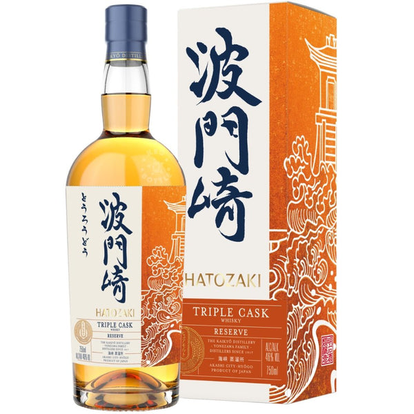 Hatozaki Triple Cask Reserve Whisky (750 ml) | Keg N Bottle