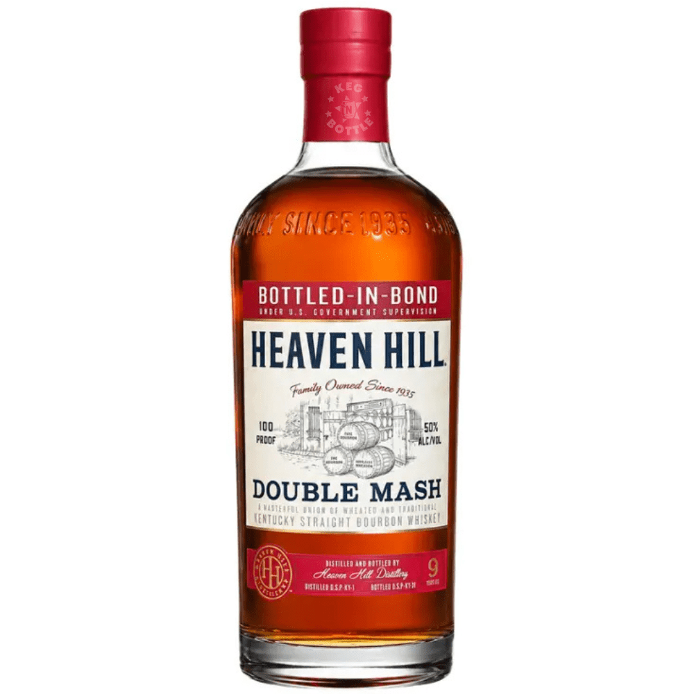 Heaven Hill 9 Year Old Double Mash Bottled In Bond Bourbon (750mL) | Keg N Bottle