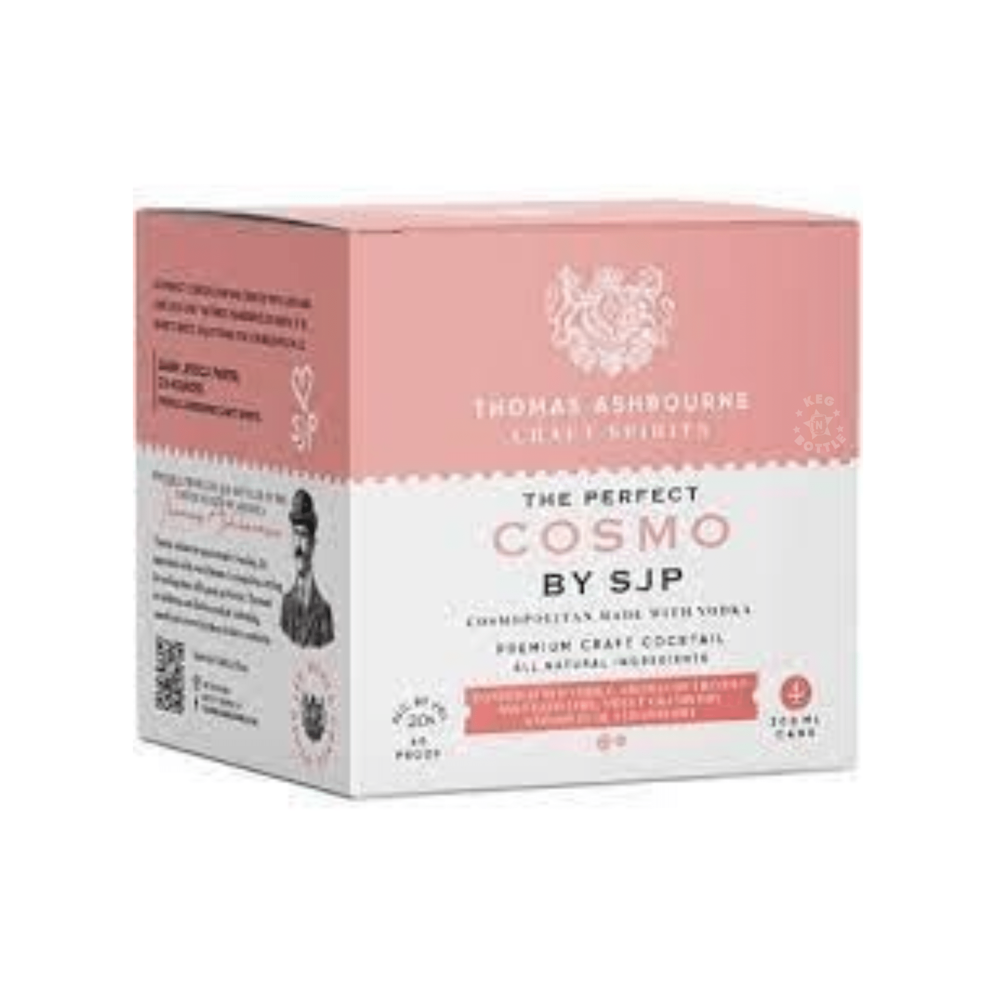 Hello Gorgeous White Grape and Elderflower Wine Cocktail (4 Pack) - Keg N Bottle