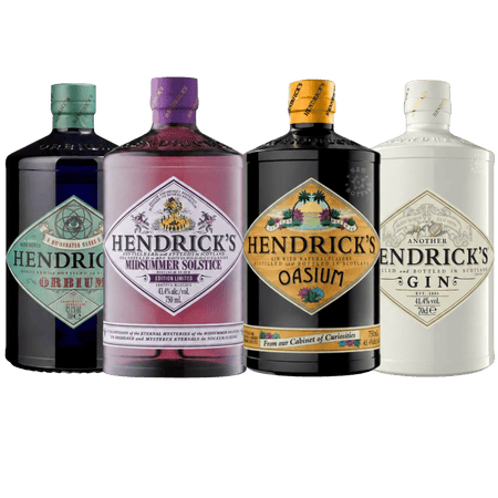 Hendrick's Rare Expressions Gin Bundle 4 Pack (750ml Each)