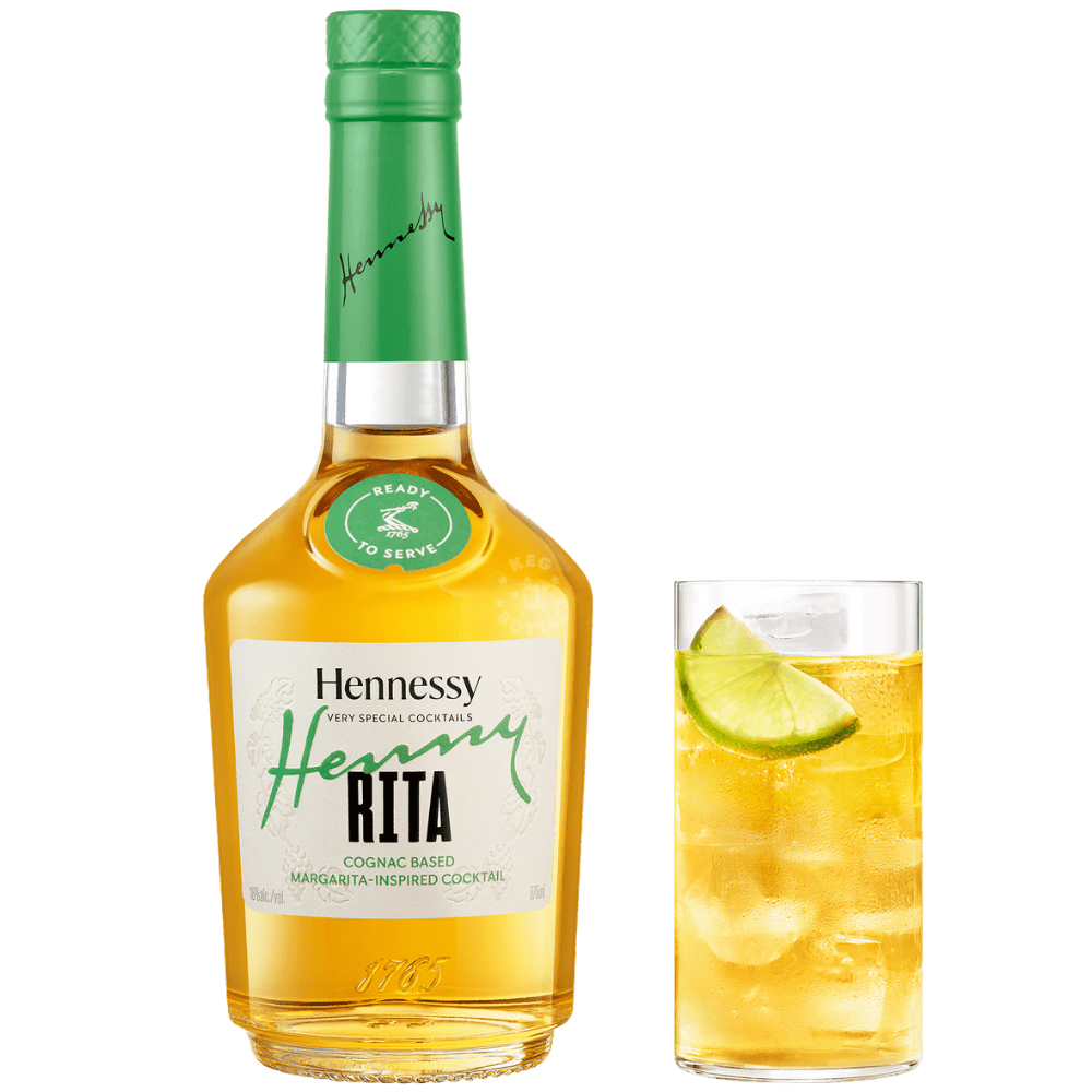 Hennessy Very Special Cocktails Henny-Rita 375mL bottle, a Margarita-inspired ready-to-serve cocktail crafted with Hennessy Very Special Cognac and natural lime flavor. 2