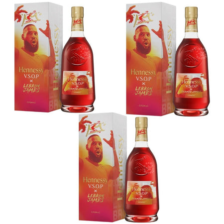 Hennessy VSOP X Lebron James Limited Edition Cognac - 3 Pack
