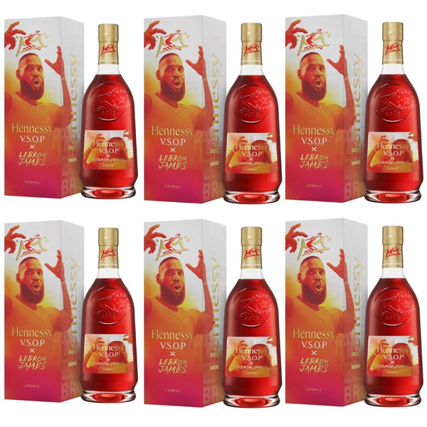 Hennessy VSOP X Lebron James Limited Edition Cognac - 6 Pack