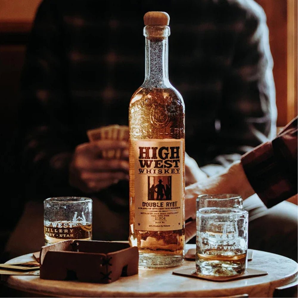 High West Double Rye Whiskey (750 mL) Lifestyle image