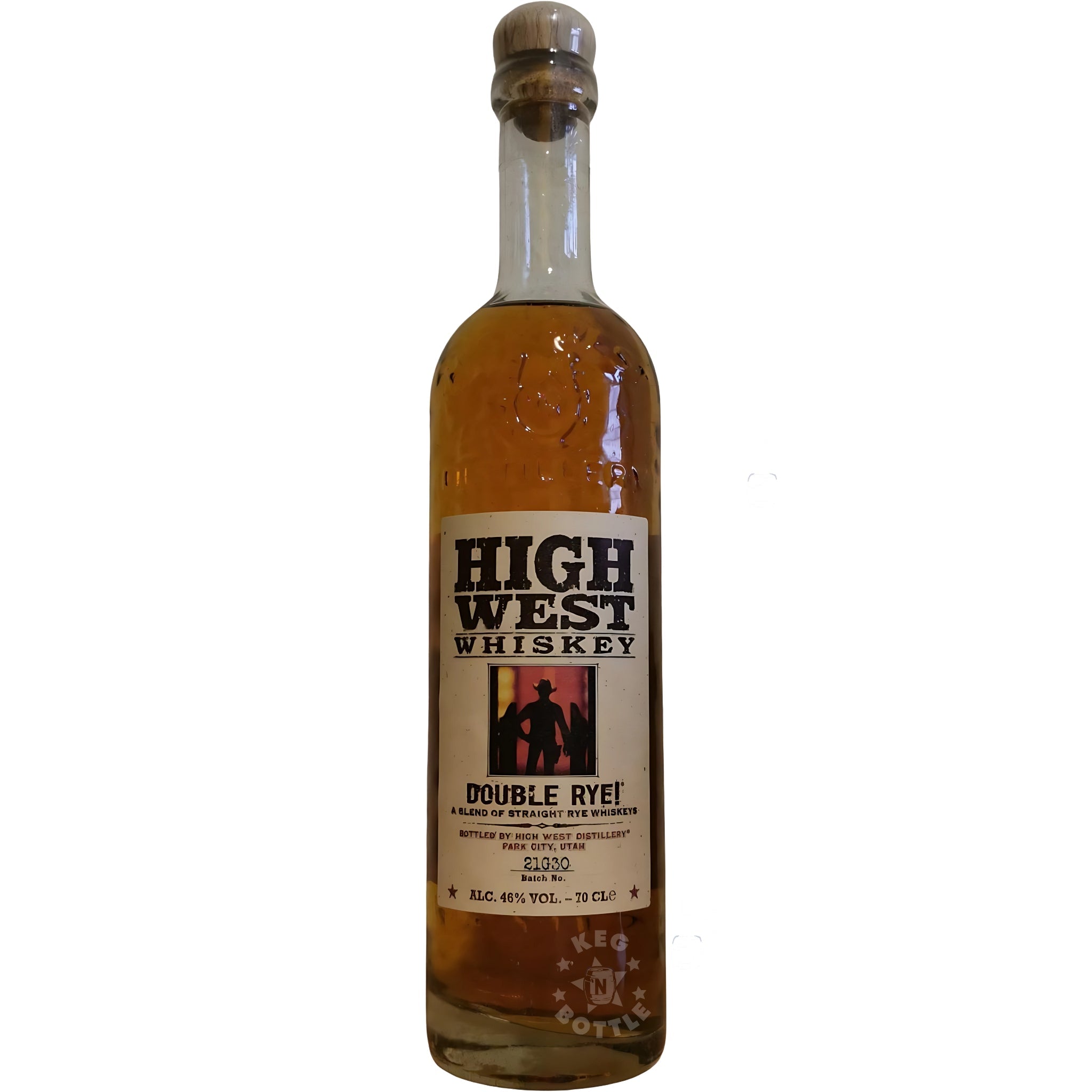 High West Double Rye Whiskey - Vintage Label (750ml) - Keg N Bottle