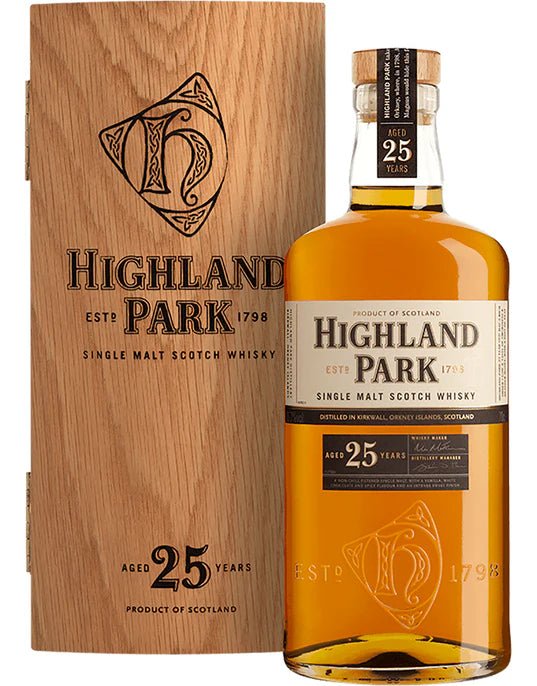 Highland Park 25 Year Old Single Malt Scotch Whiskey (750mL) | Keg N Bottle