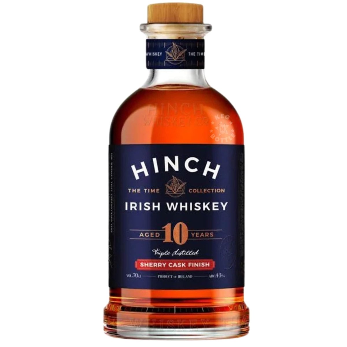 Hinch Sherry Cask Finish Irish Whiskey bottle (750 ml)