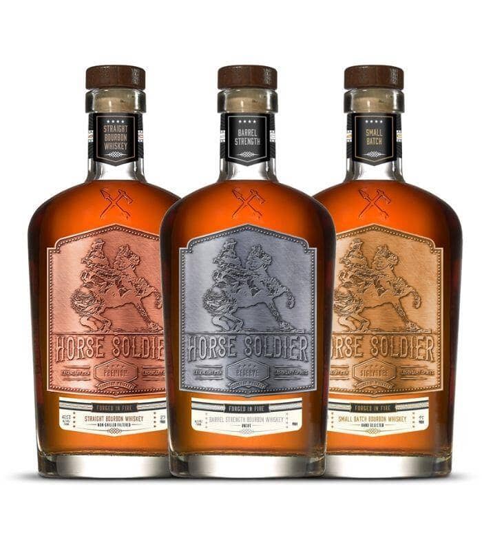 Horse Soldier Bourbon Whiskey Bundle (3x750mL) | Keg N Bottle