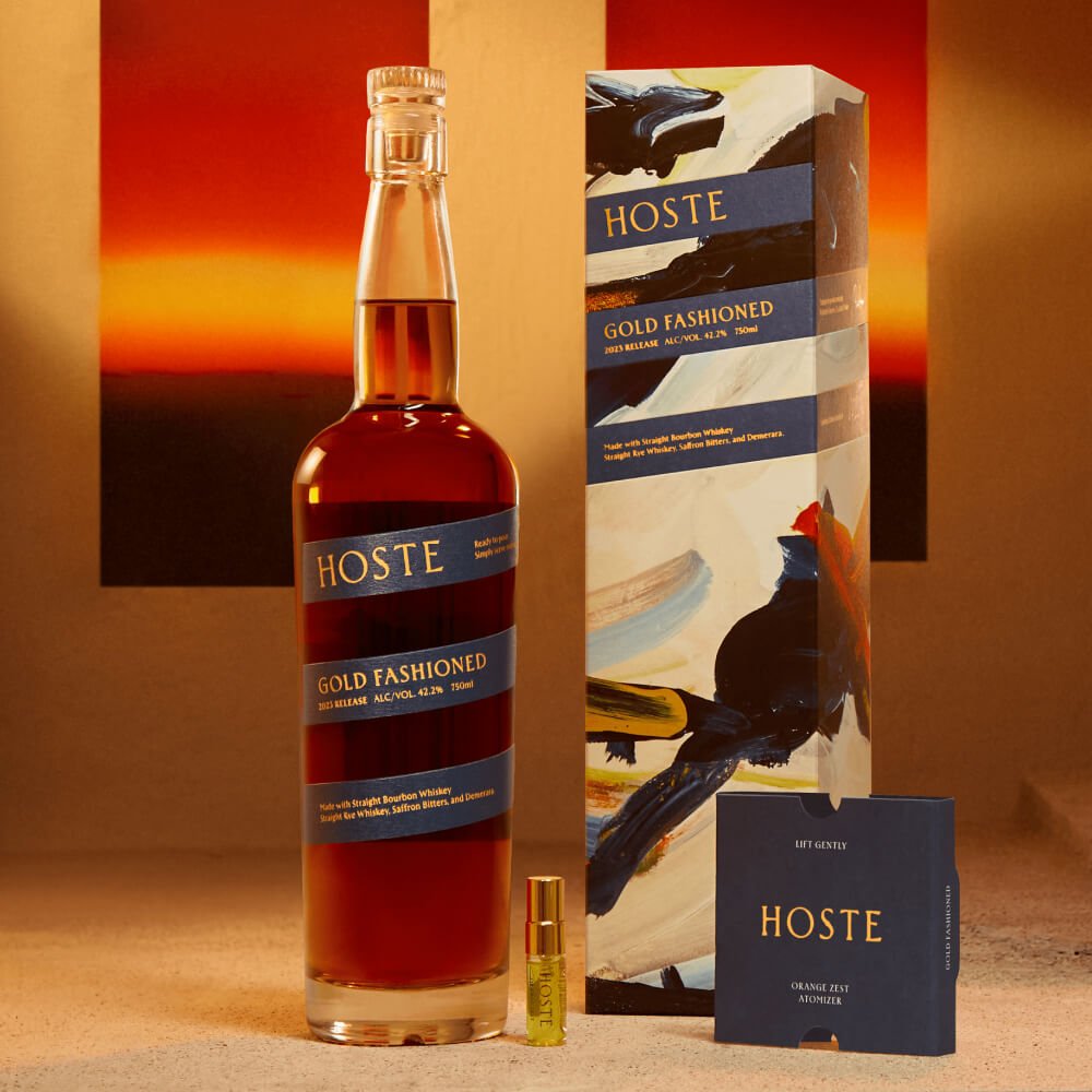 Hoste Gold Fashioned 2023 Release Pre - Made Old Fashioned (750mL) | Keg N Bottle