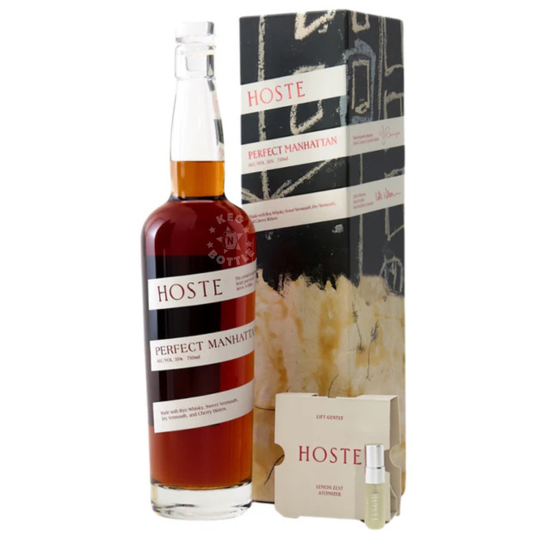 Hoste Perfect Manhattan Cocktail (750 ml) - Keg N Bottle