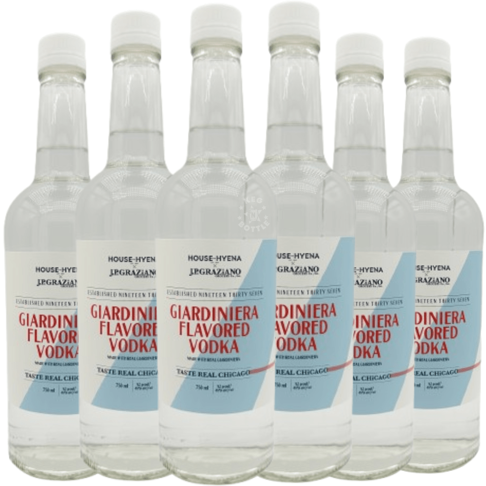 House of Hyena x J.P. Graziano Giardiniera Flavored Vodka (750mL) - 6 Pack