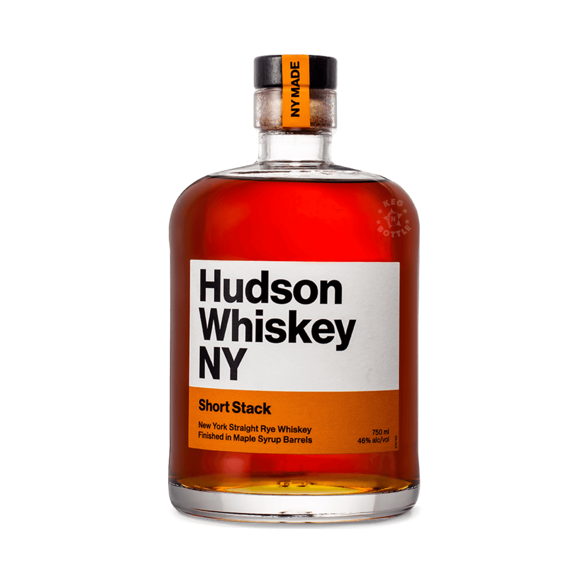 Hudson NY Short Stack Maple Syrup Rye (750 ml) | Keg N Bottle