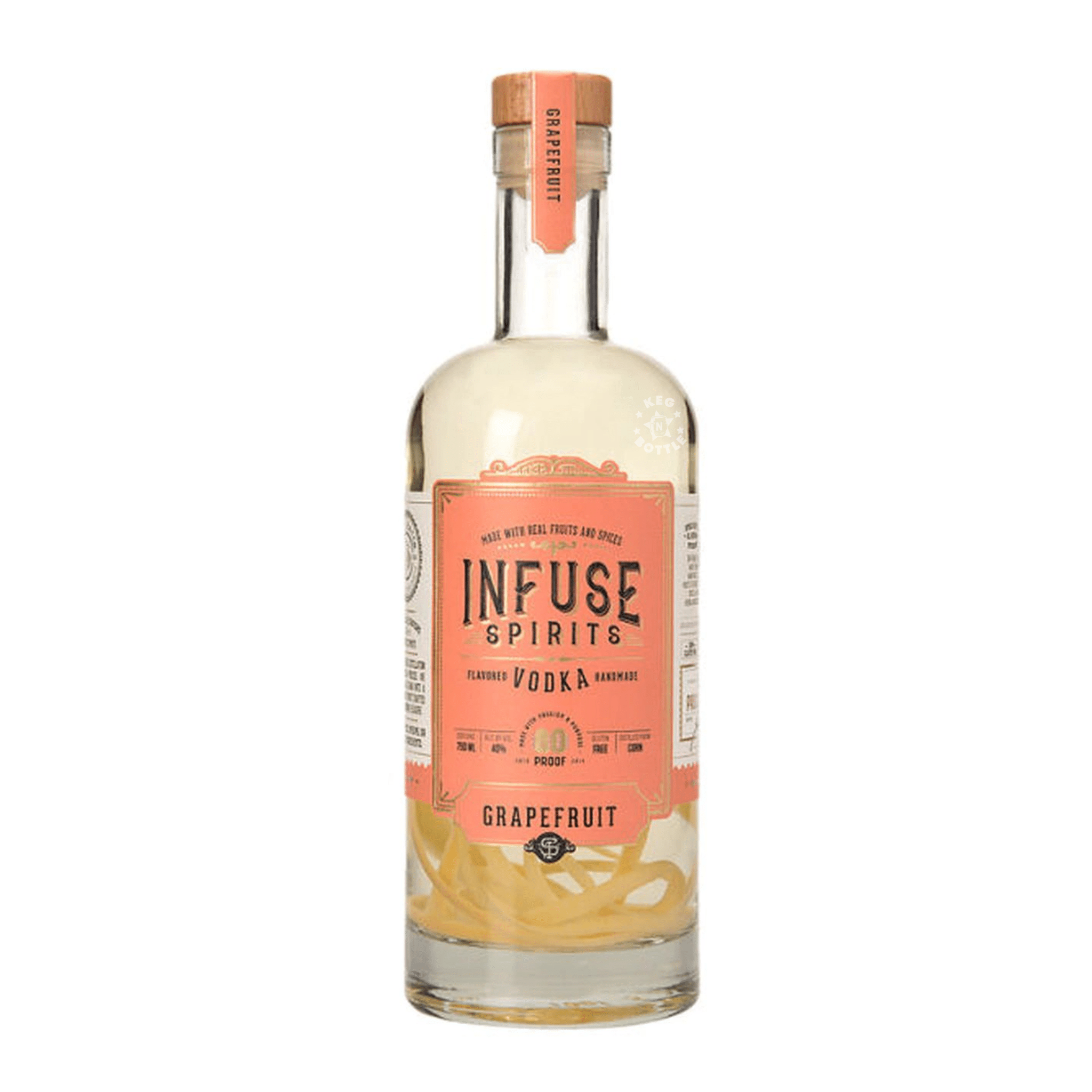 Infuse Spirits Grapefruit Vodka (750 ml) - Keg N Bottle