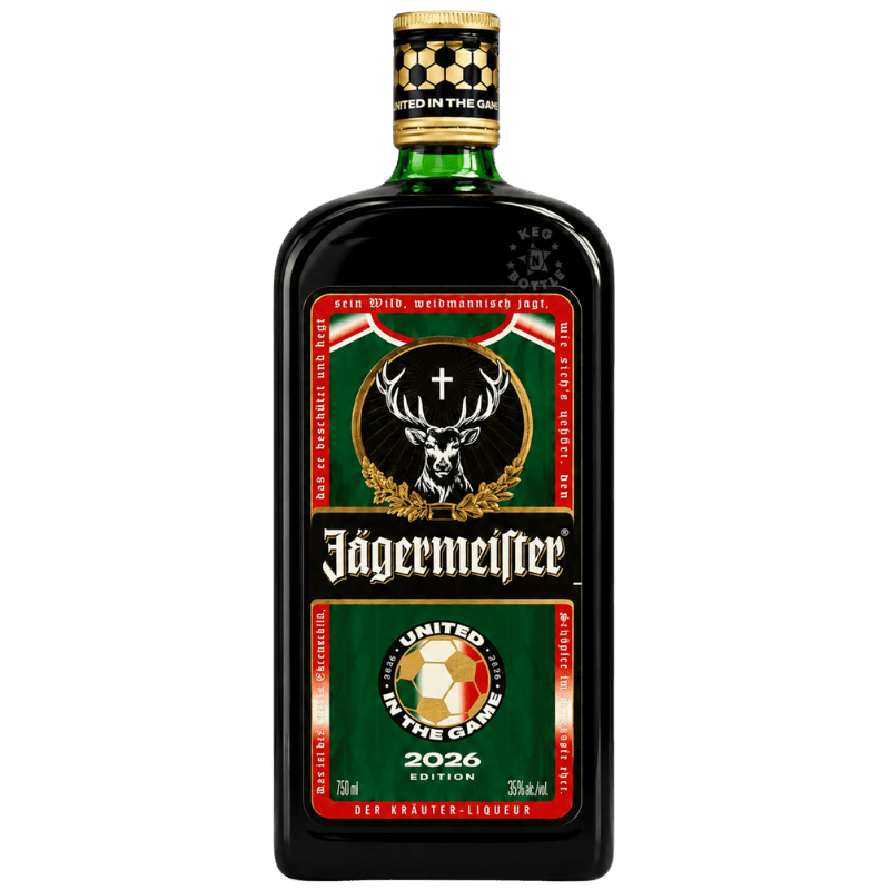 Jagermeister Liqueur Mexico "United in the Game" 2026 Edition (750mL)2