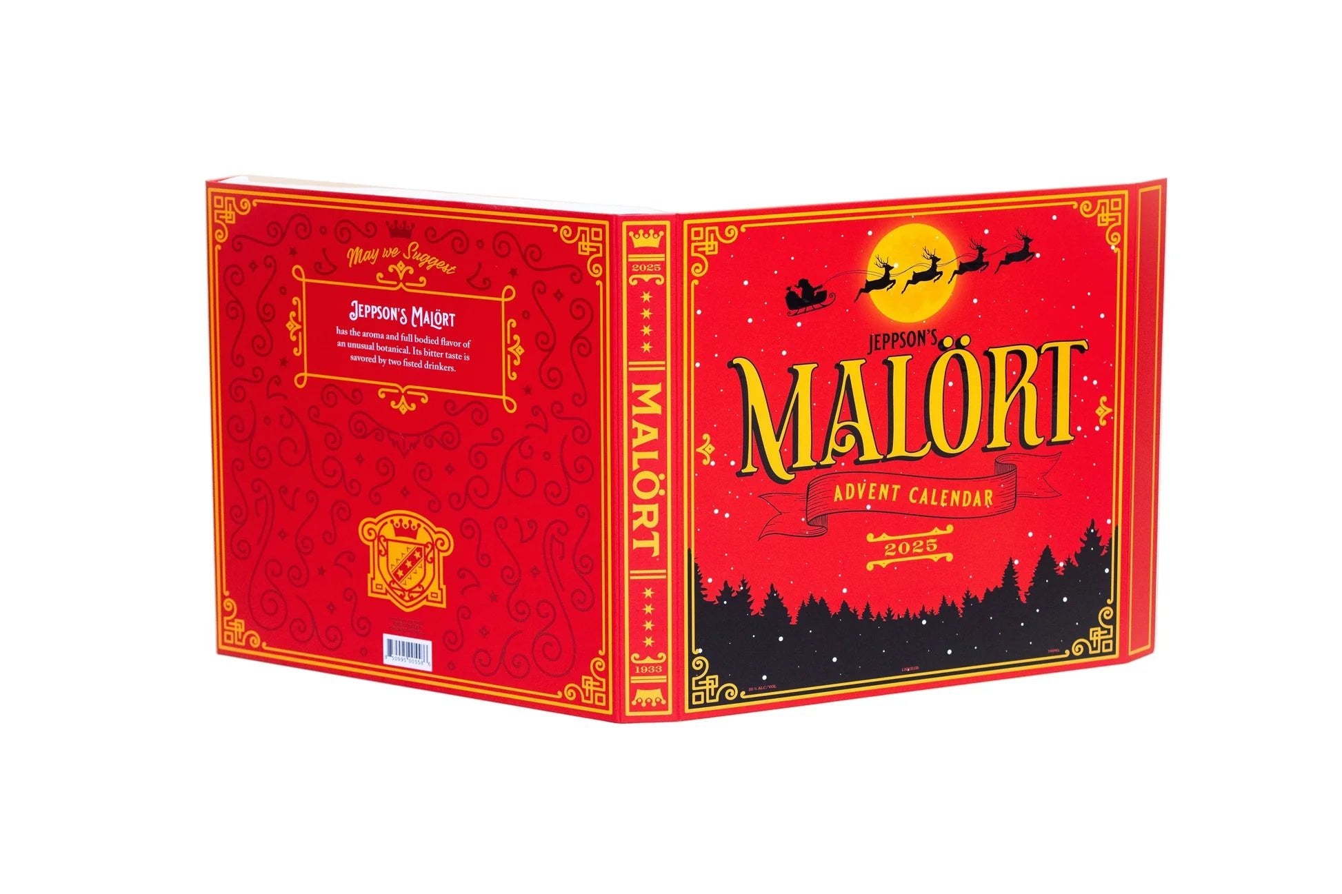 Jeppson's Malort Advent Calendar (25Pk) | Keg N Bottle