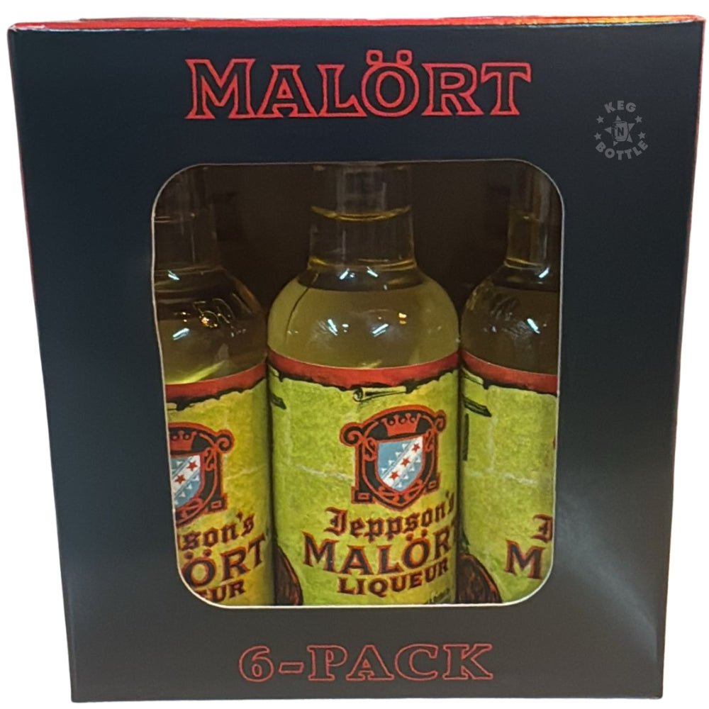 Jeppson’s Malört Liqueur 6-Pack of 50 ml bottles in box