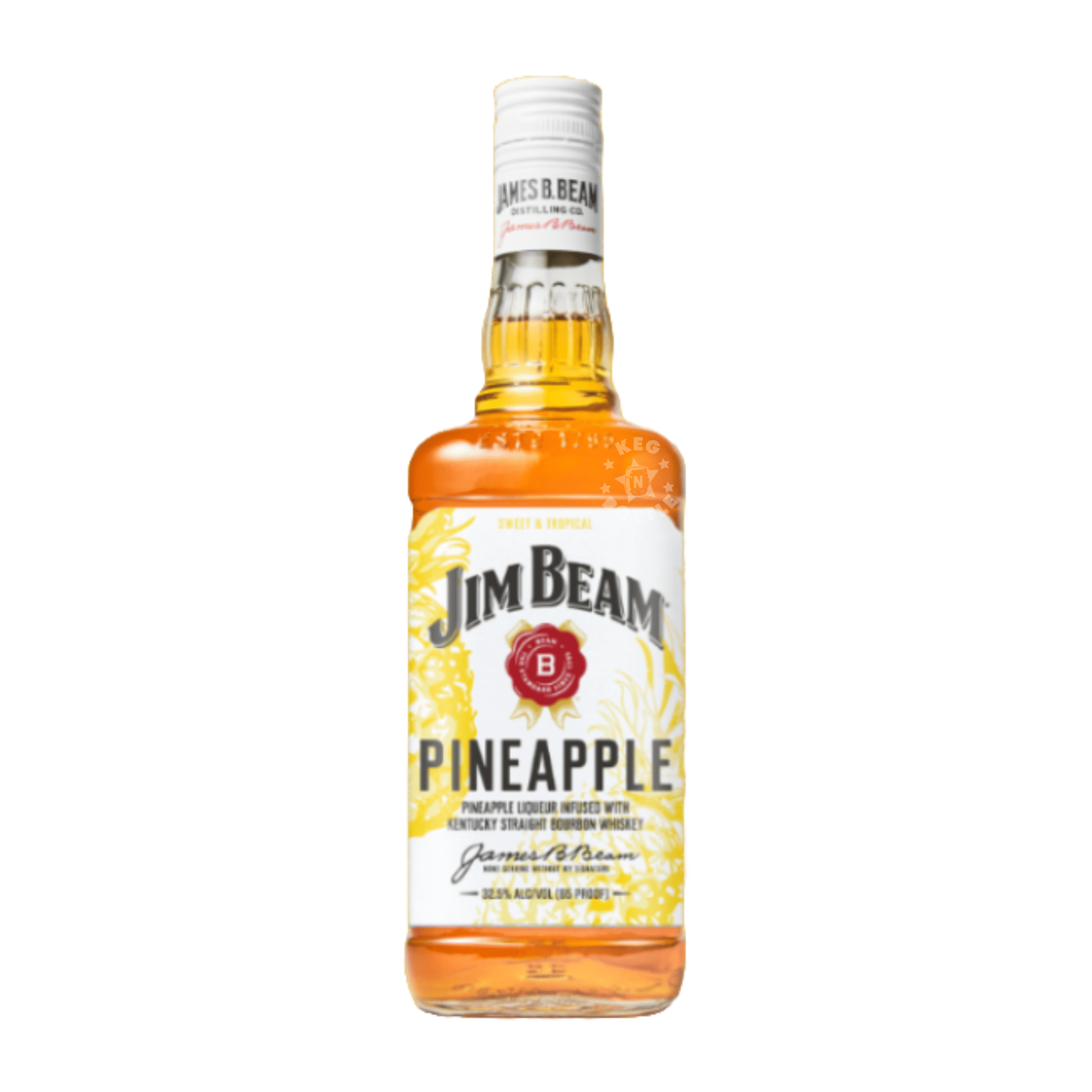 Jim Beam Pineapple Bourbon (750 ml) - Keg N Bottle