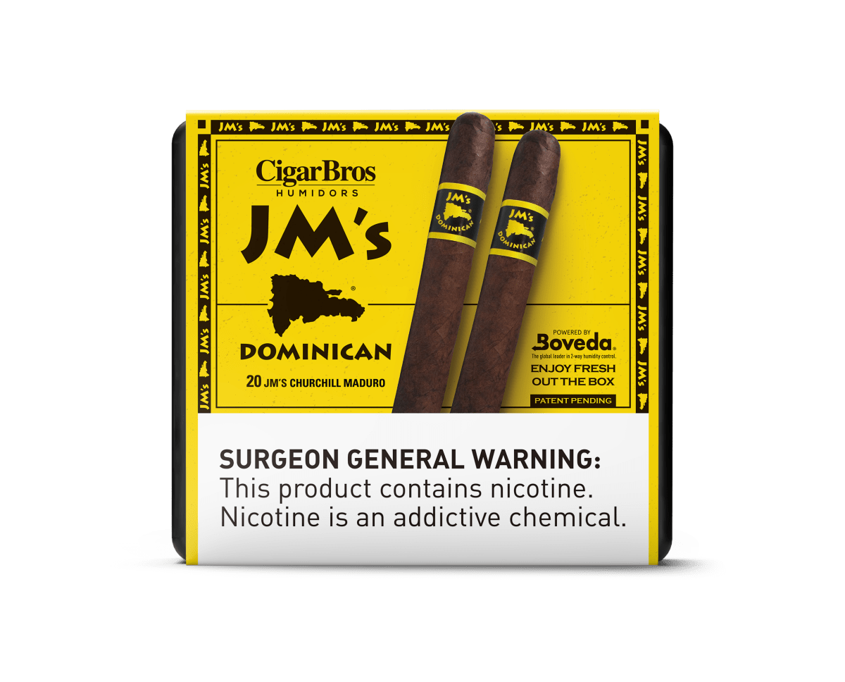 JM's Premium Cigars Set + Personal Humidor by CigarBros | Keg N Bottle