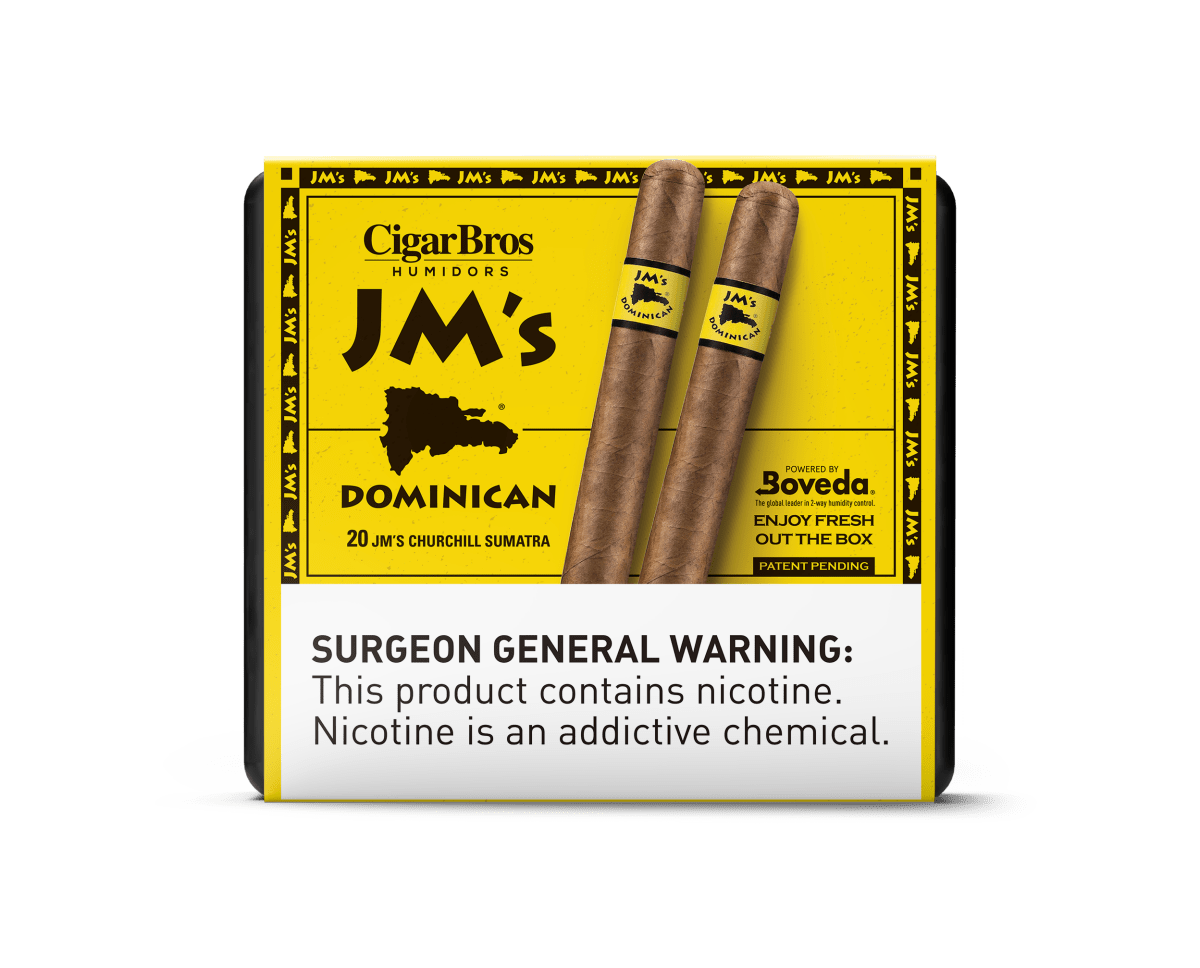 JM's Premium Cigars Set + Personal Humidor by CigarBros | Keg N Bottle