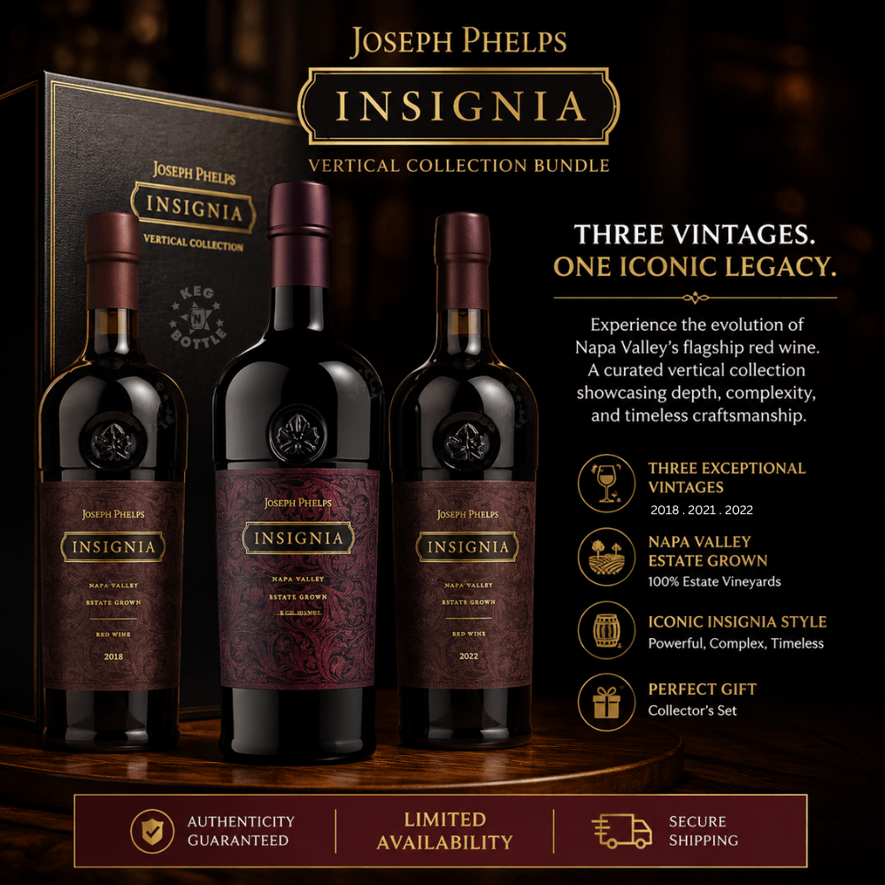 Joseph Phelps Insignia Vertical Collection Bundle (3 x 750 ml)
