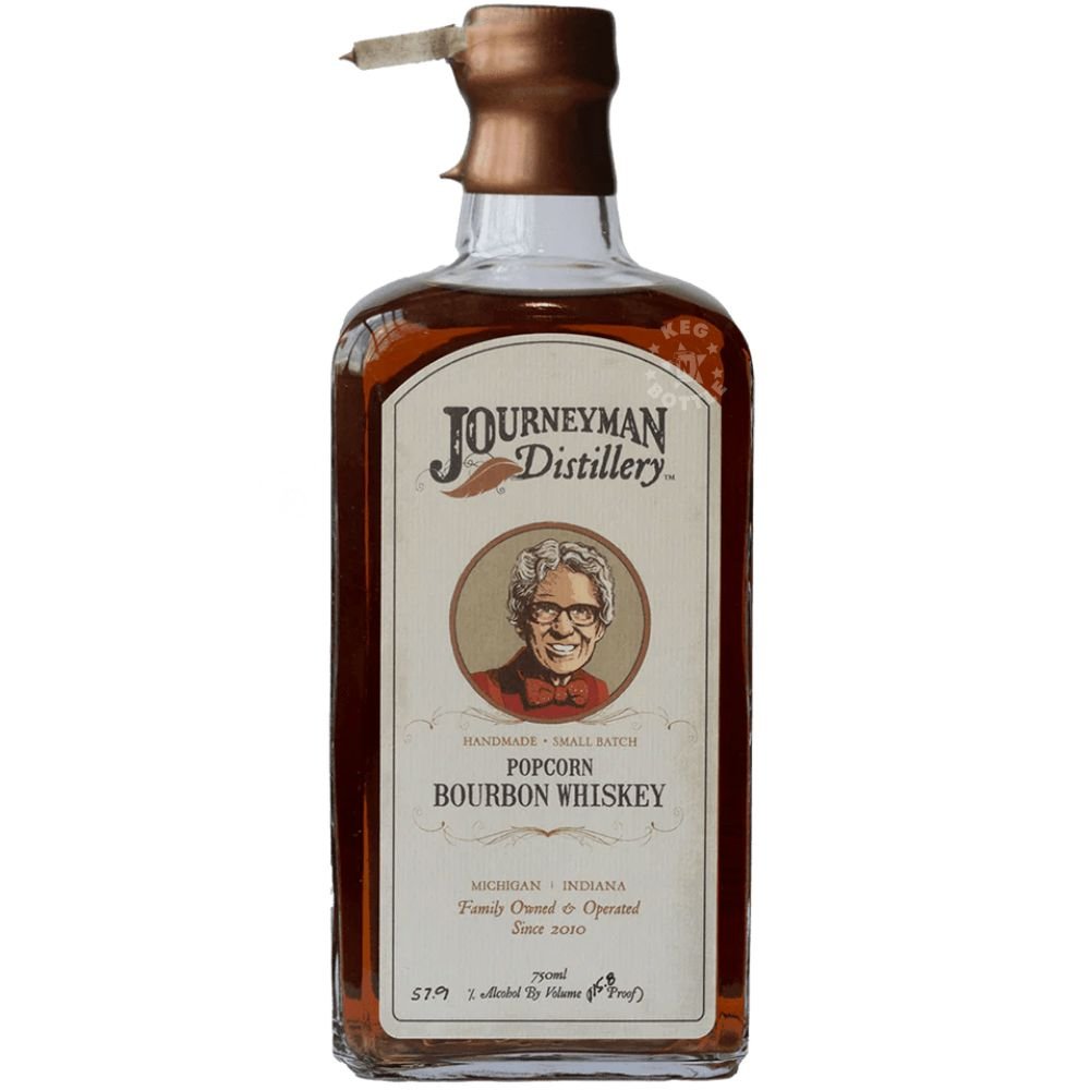 Journeyman Popcorn Bourbon Whiskey (750mL)