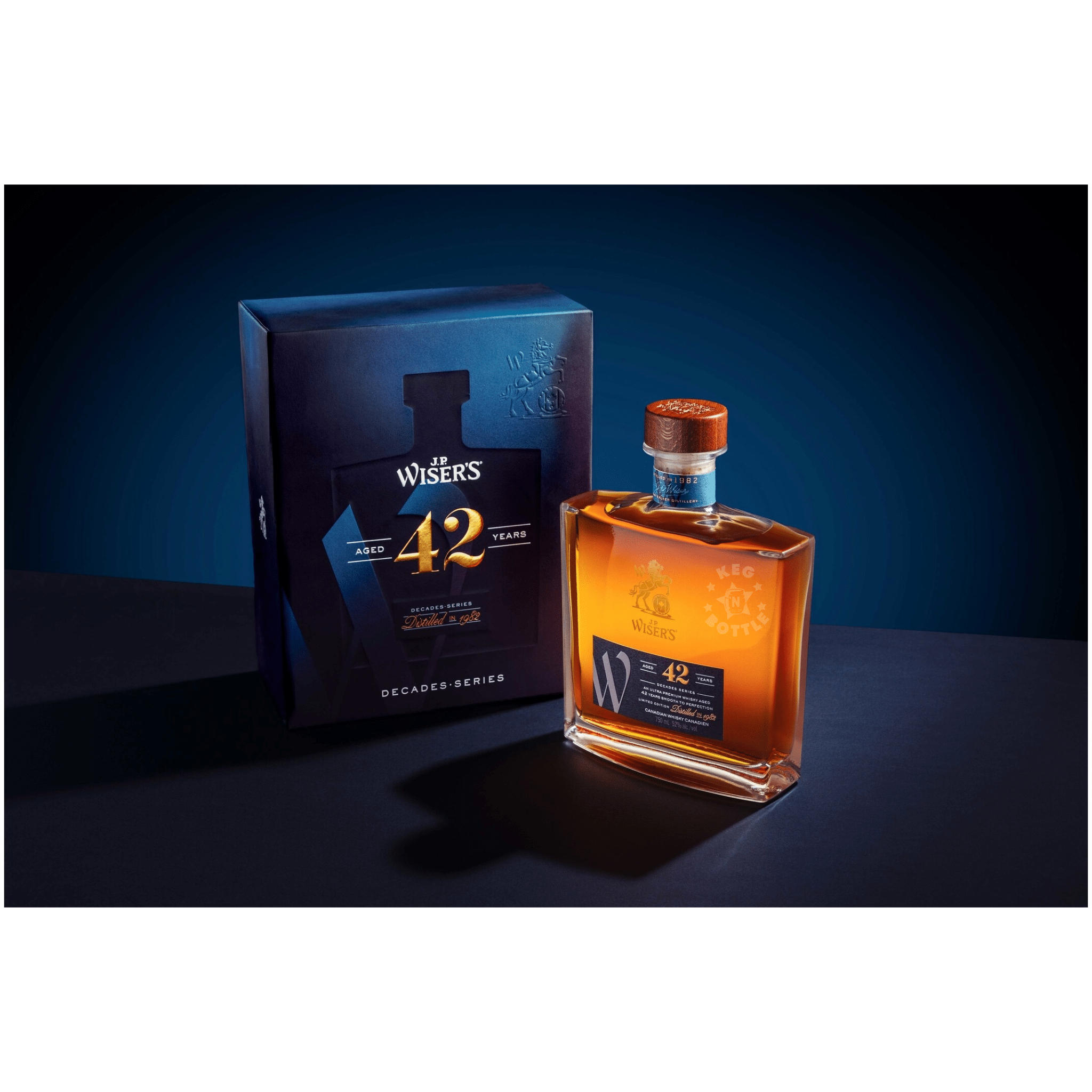 J.P. Wiser's 42 Year Canadian Whiskey (750mL) - Keg N Bottle