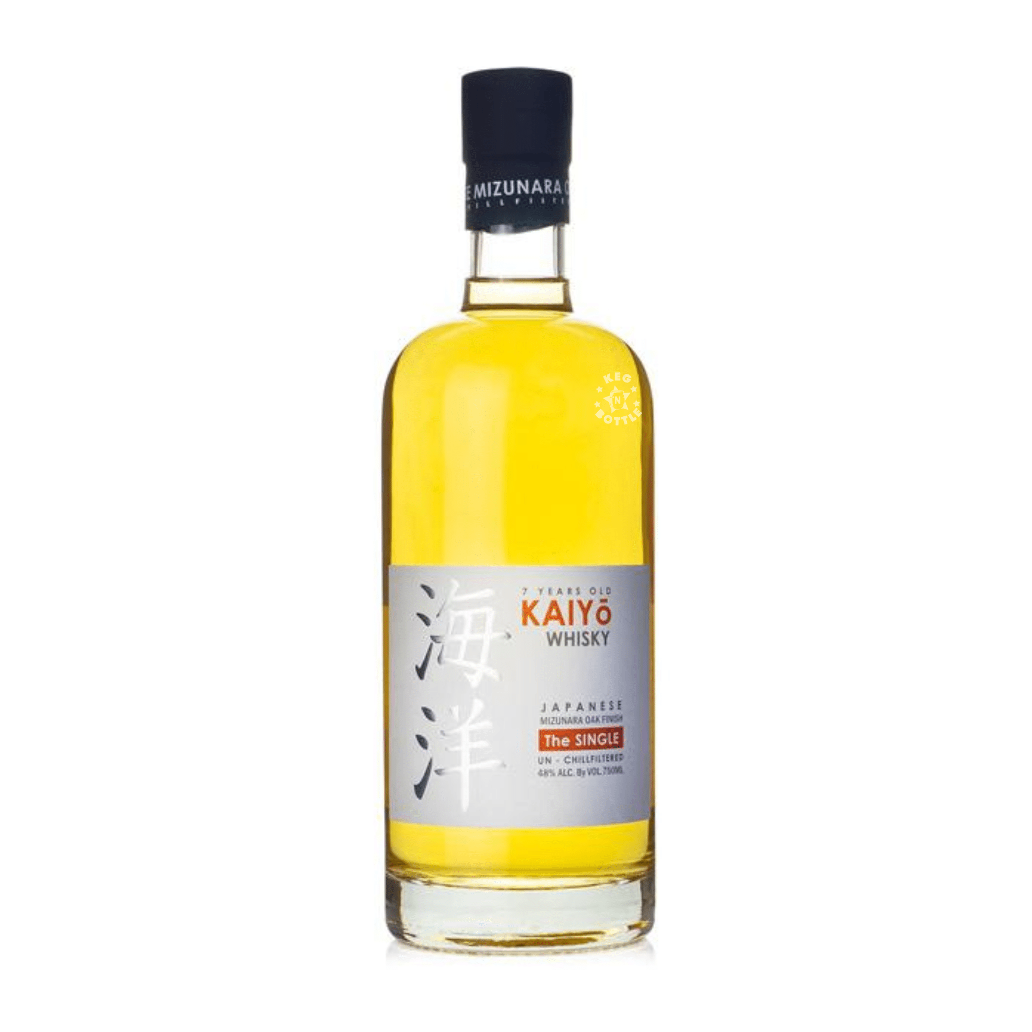 Kaiyo The Single Japanese Mizunara Oak Finish Whisky (750 ml) - Keg N Bottle