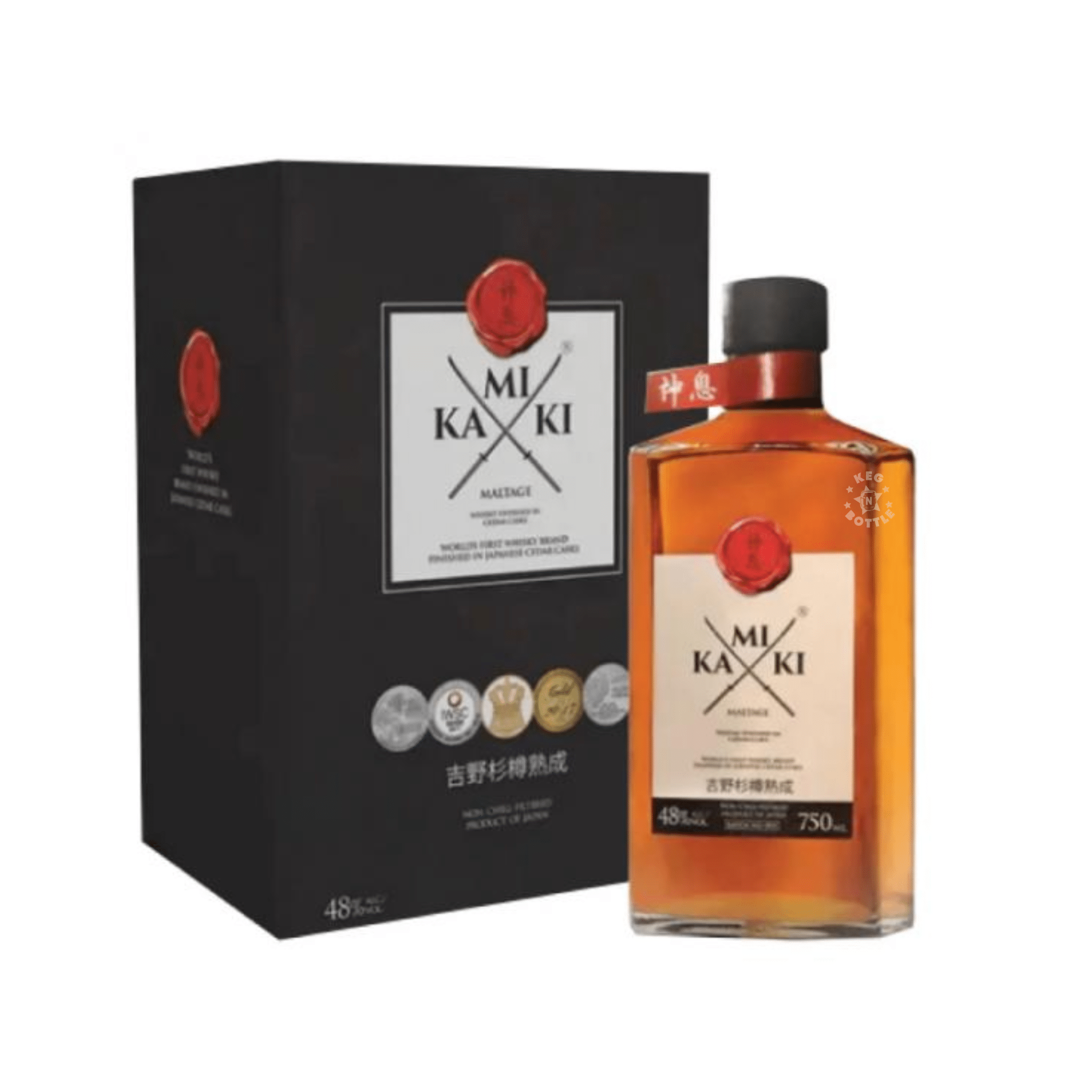 Kamiki Maltage Japanese Whisky (750 mL) - Keg N Bottle