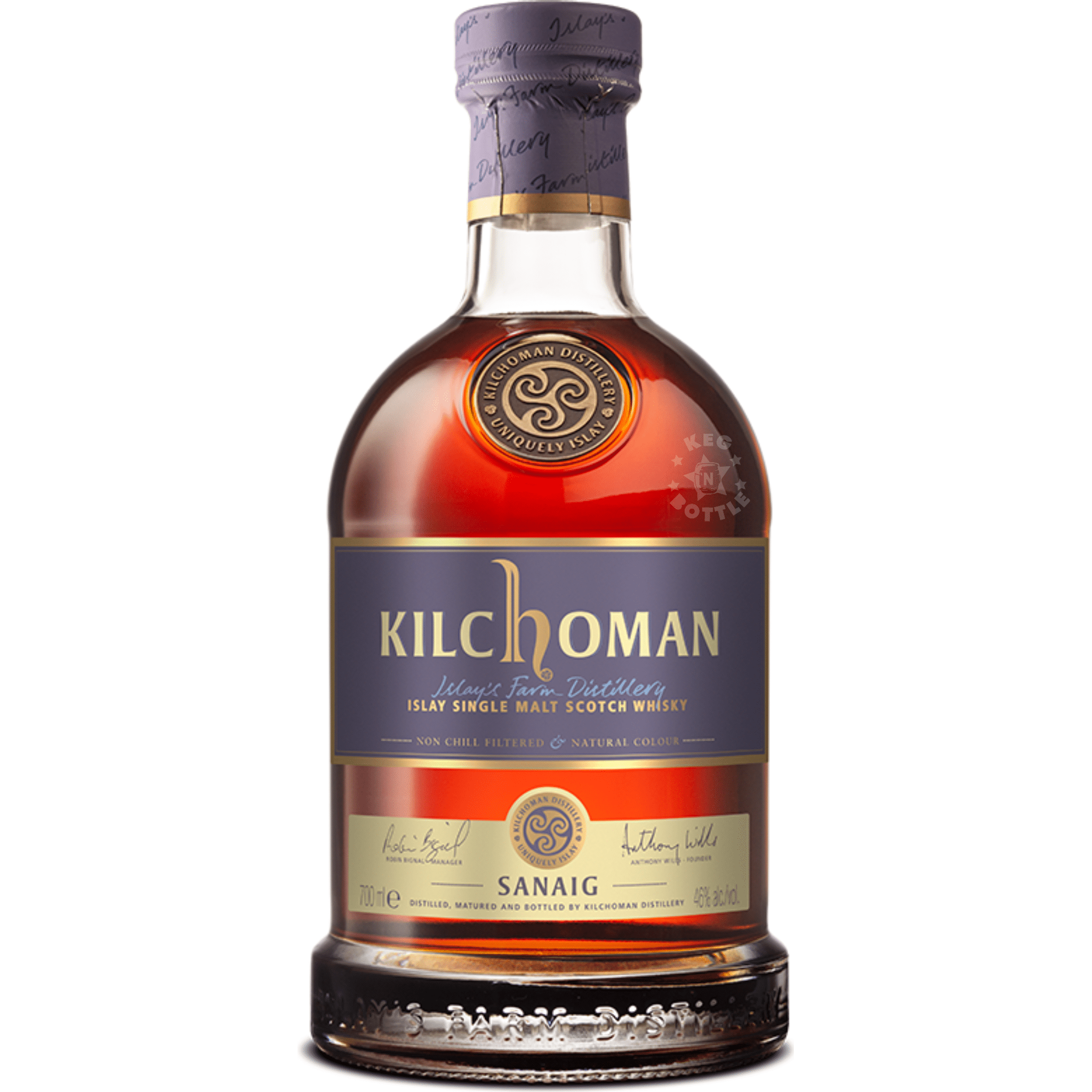 Kilchoman Sanaig Islay SIngle Malt Scottish Whisky (750 ml) | Keg N Bottle