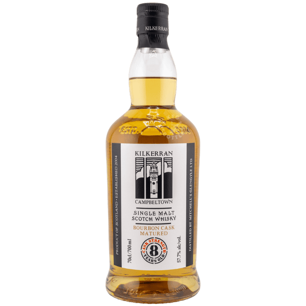 Kilkerran 8年 & 12年 シングルモルトウイスキー Kilkerran 8 Year Bourbon Cask Matured Cask Strength Scotch Whisky