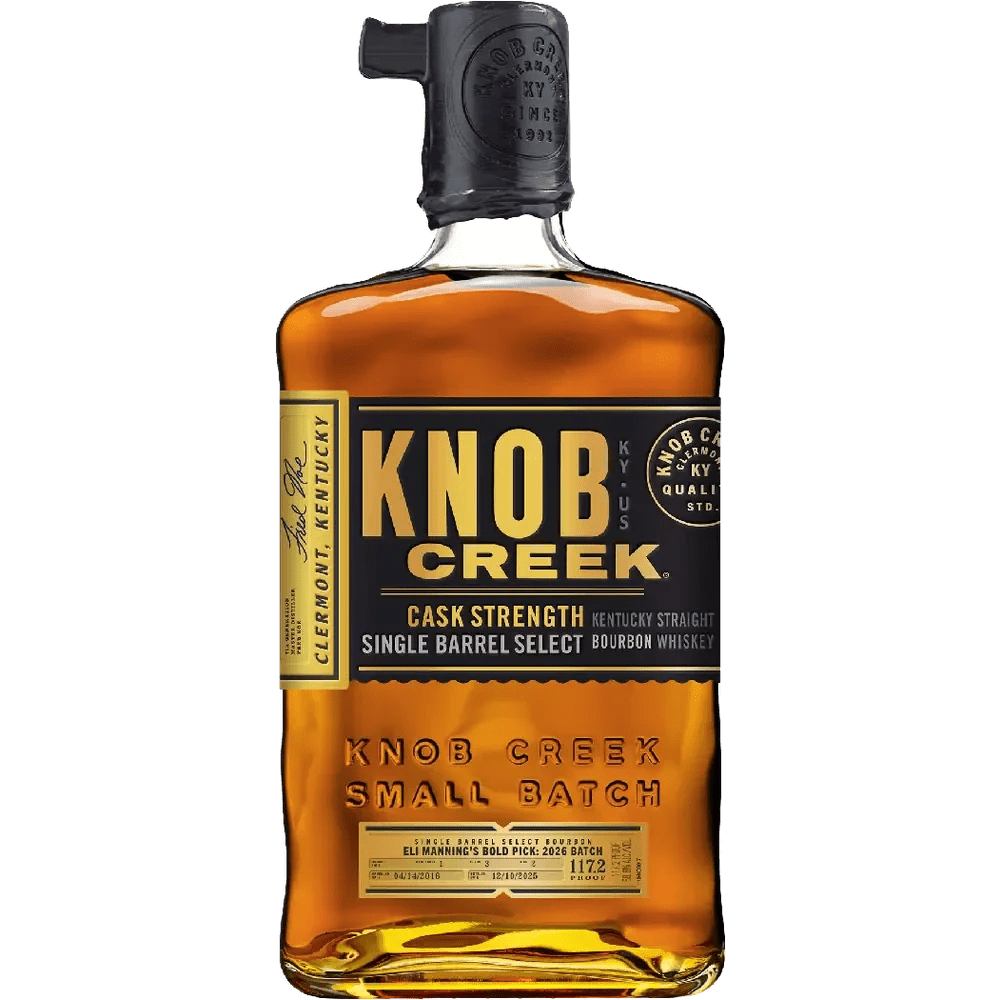 Knob Creek X Eli Manning 2026 Bold Pick Bourbon (750mL) | Keg N Bottle