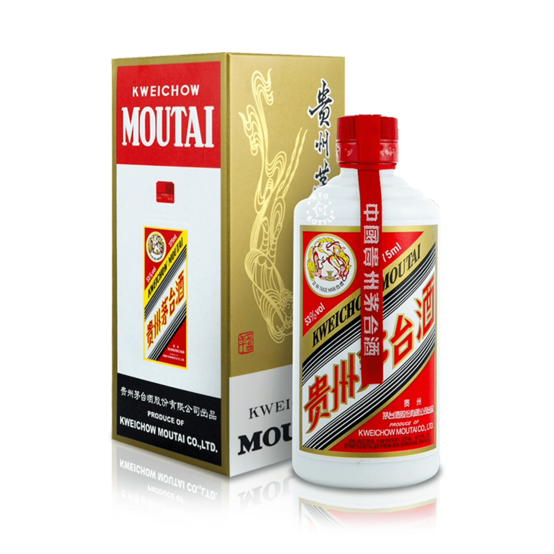 Kweichow Moutai Jiangxiang Baijiu (375 ml) | Keg N Bottle Kweichow Moutai Jiangxiang Baijiu (375 ml) | Keg N Bottle